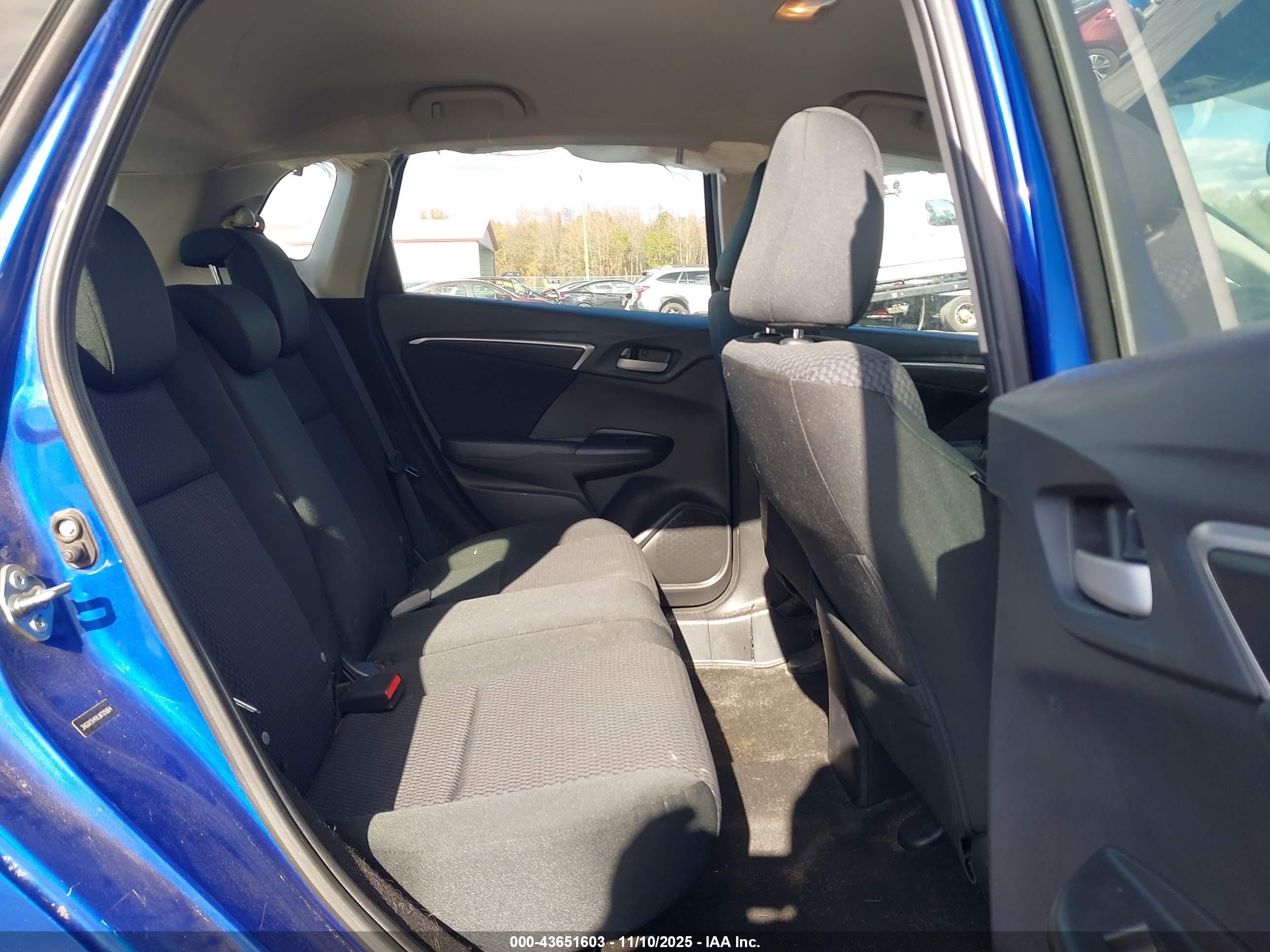 2020 Honda Fit Lx Blue vin: 3HGGK5H4XLM705064