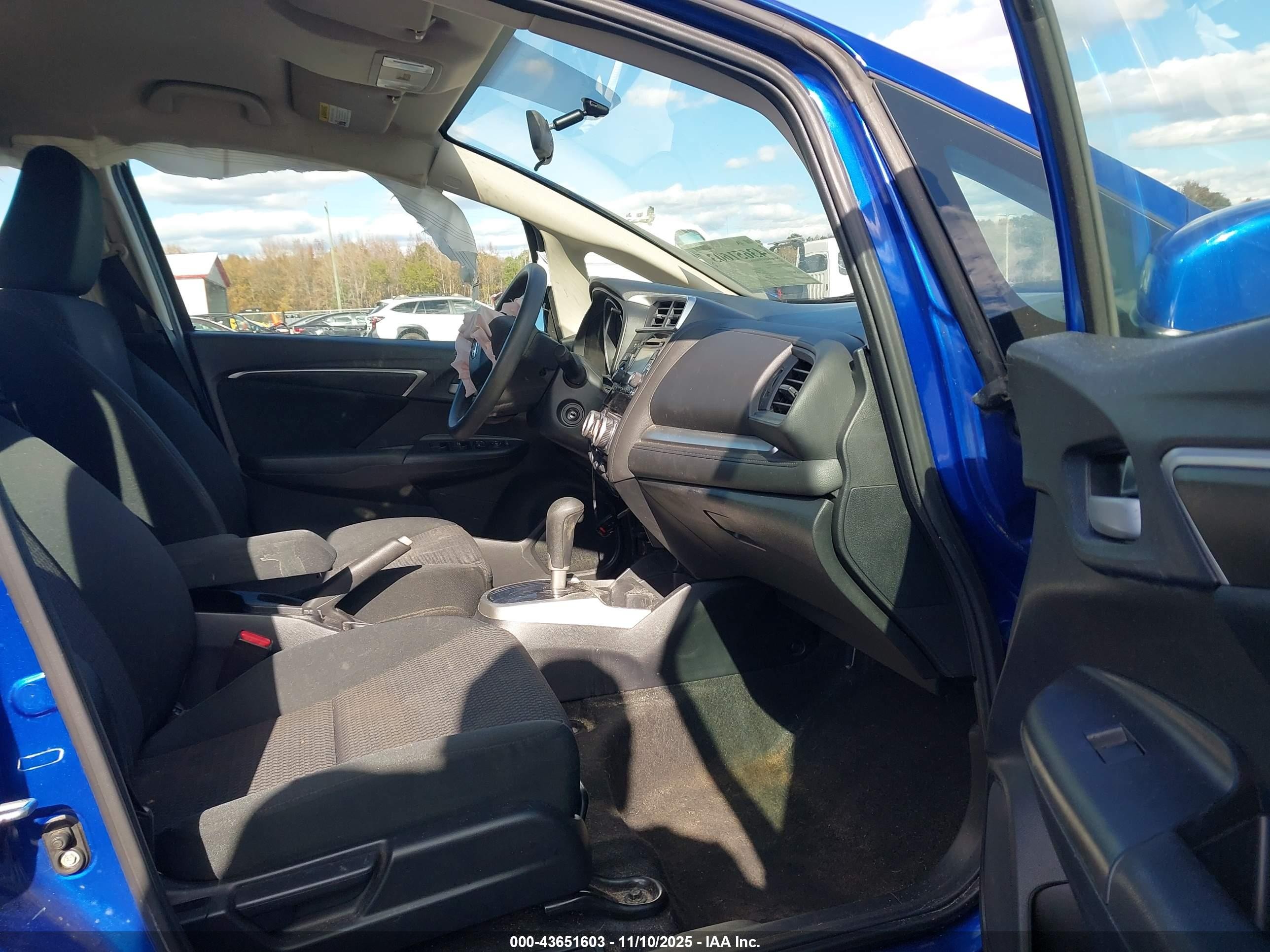 2020 Honda Fit Lx Blue vin: 3HGGK5H4XLM705064