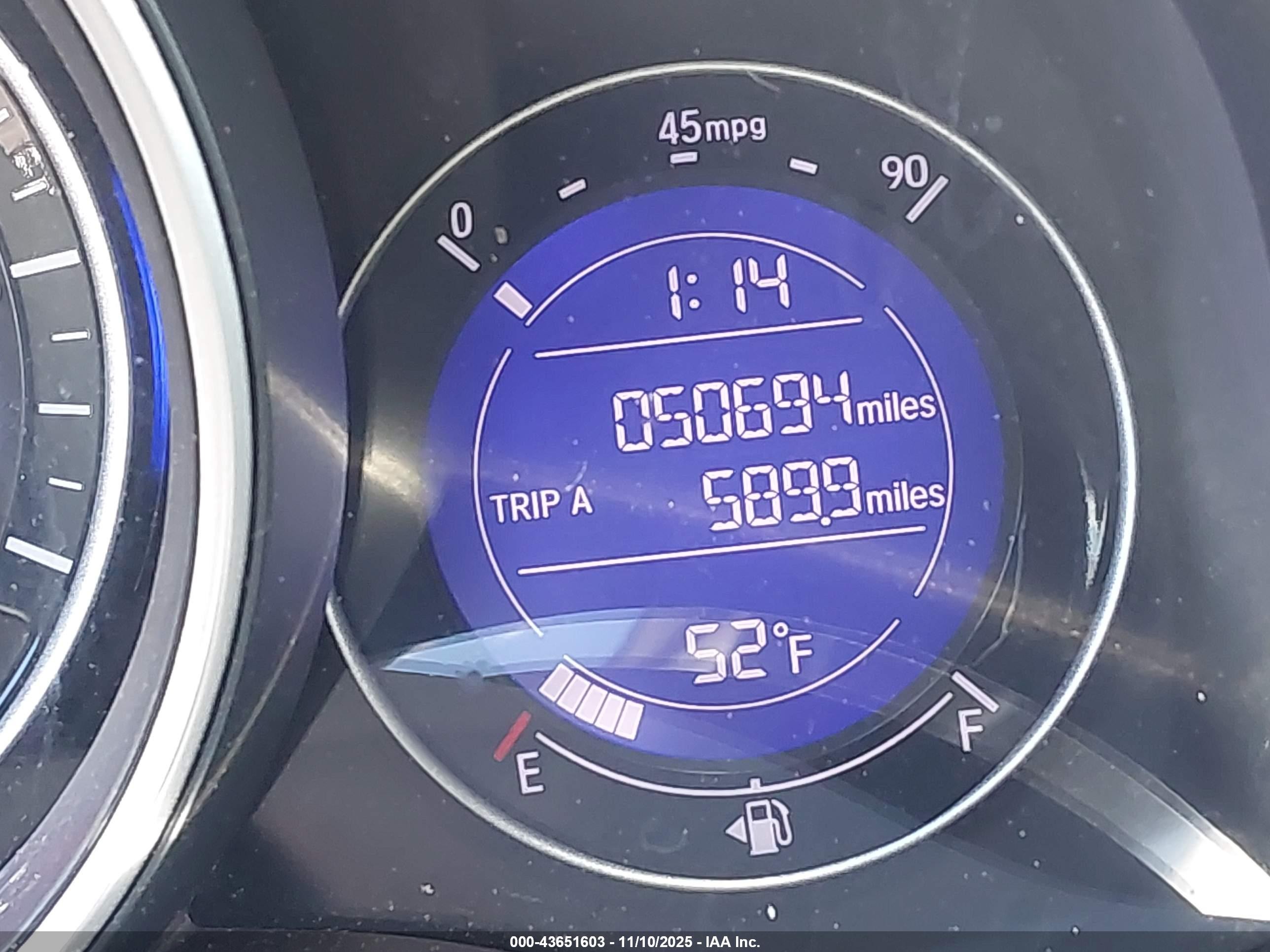 2020 Honda Fit Lx Blue vin: 3HGGK5H4XLM705064