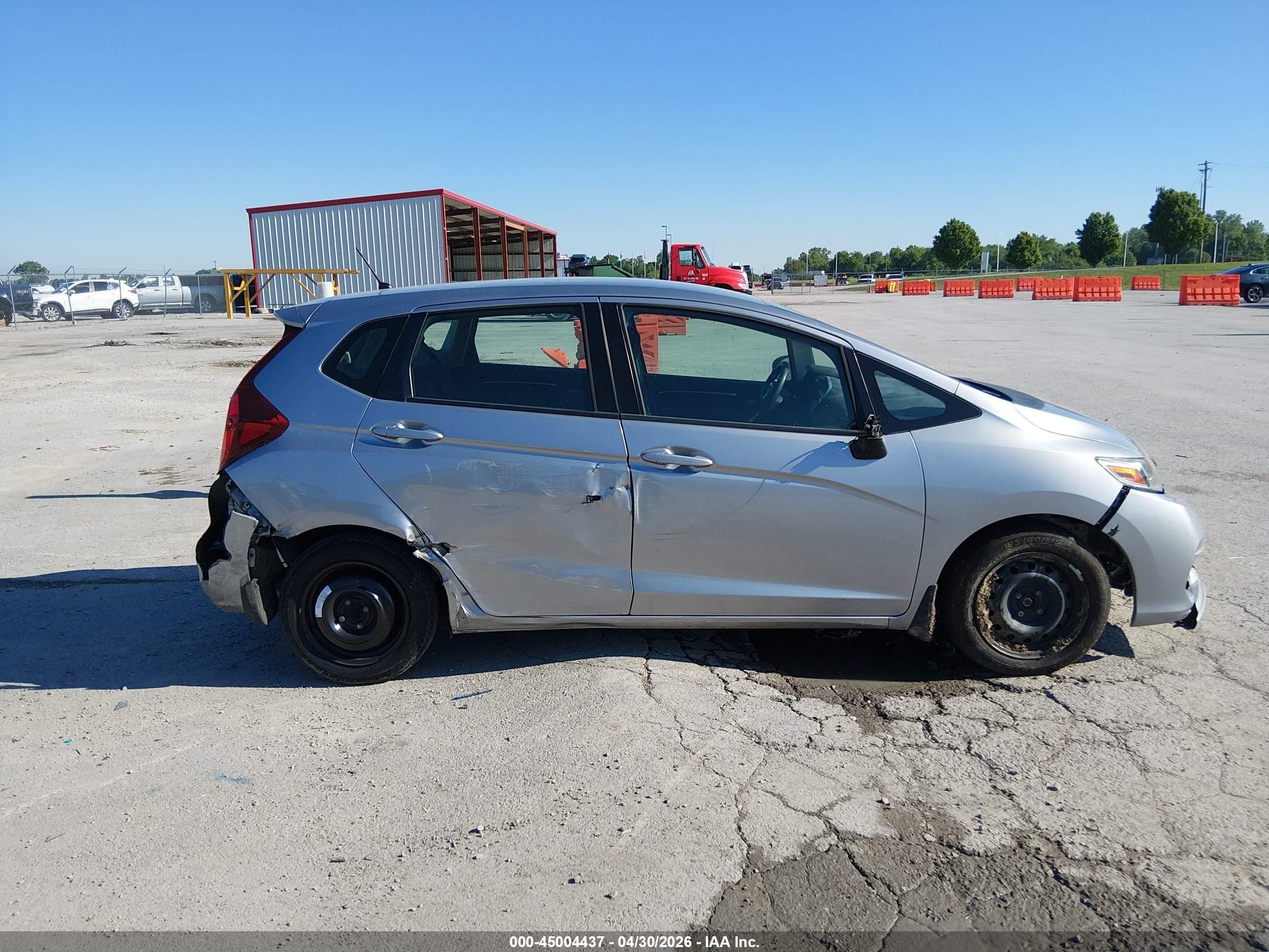 2020 Honda Fit Lx Серый vin: 3HGGK5H4XLM732684