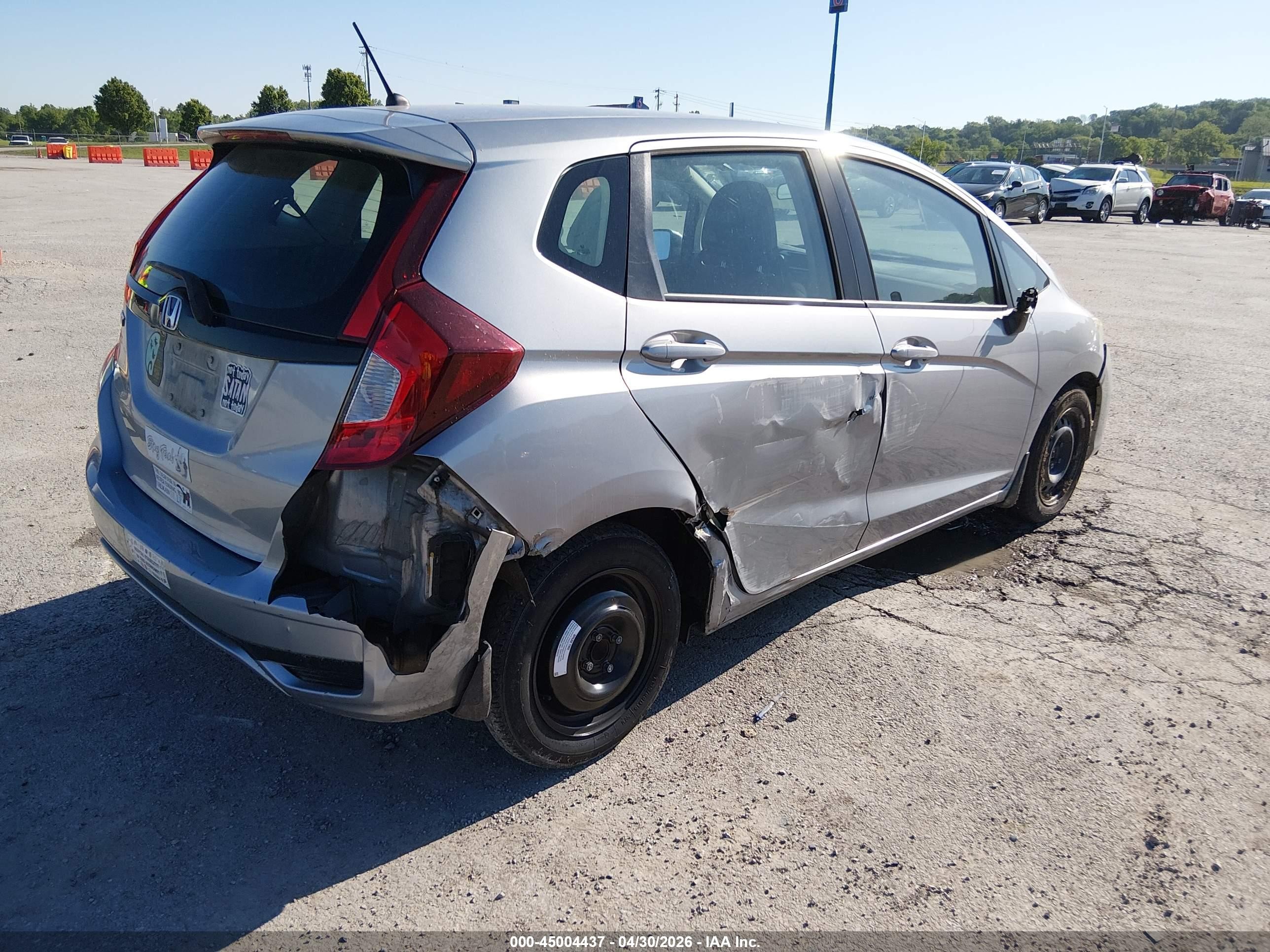 2020 Honda Fit Lx Серый vin: 3HGGK5H4XLM732684