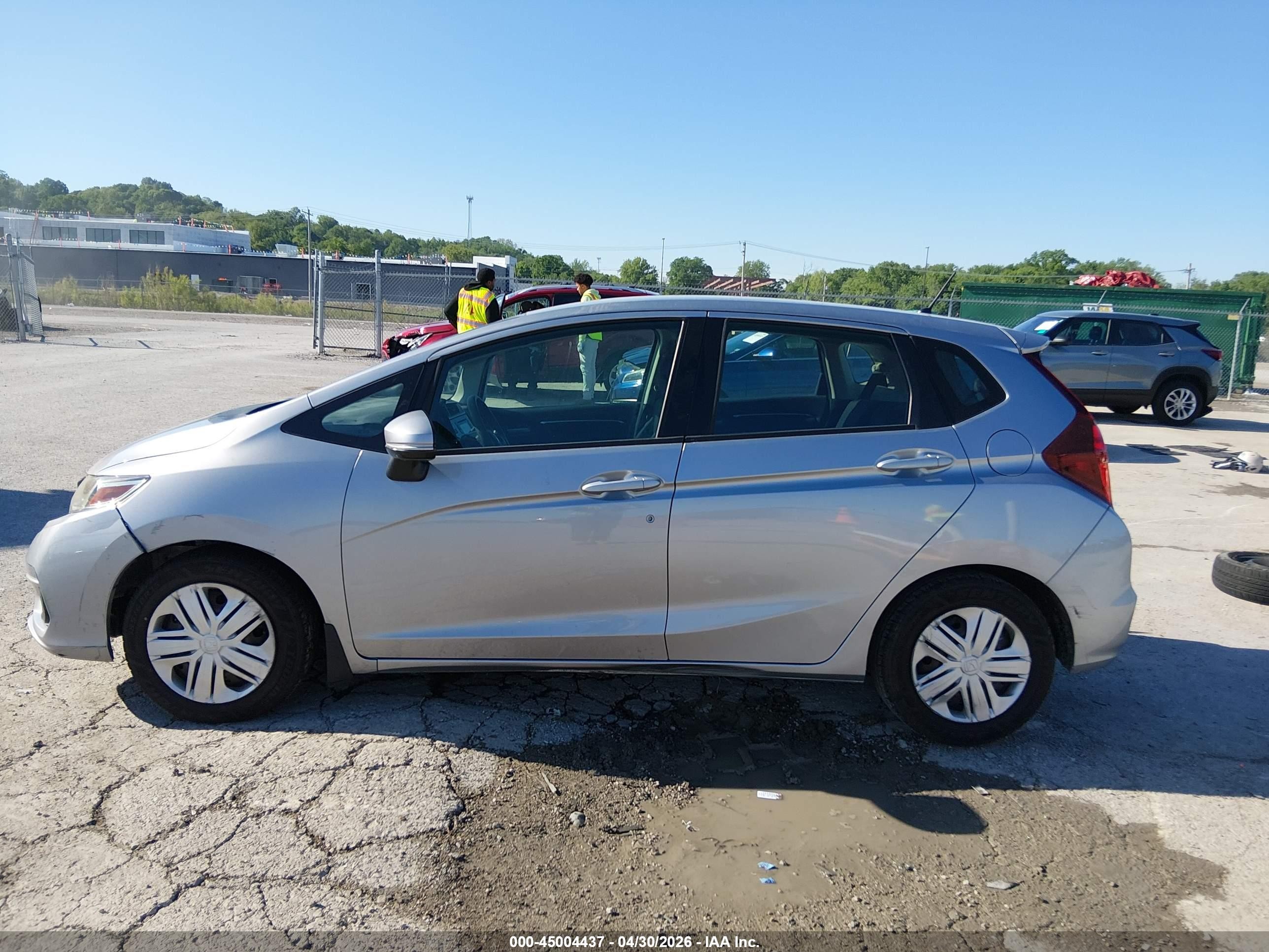 2020 Honda Fit Lx Серый vin: 3HGGK5H4XLM732684
