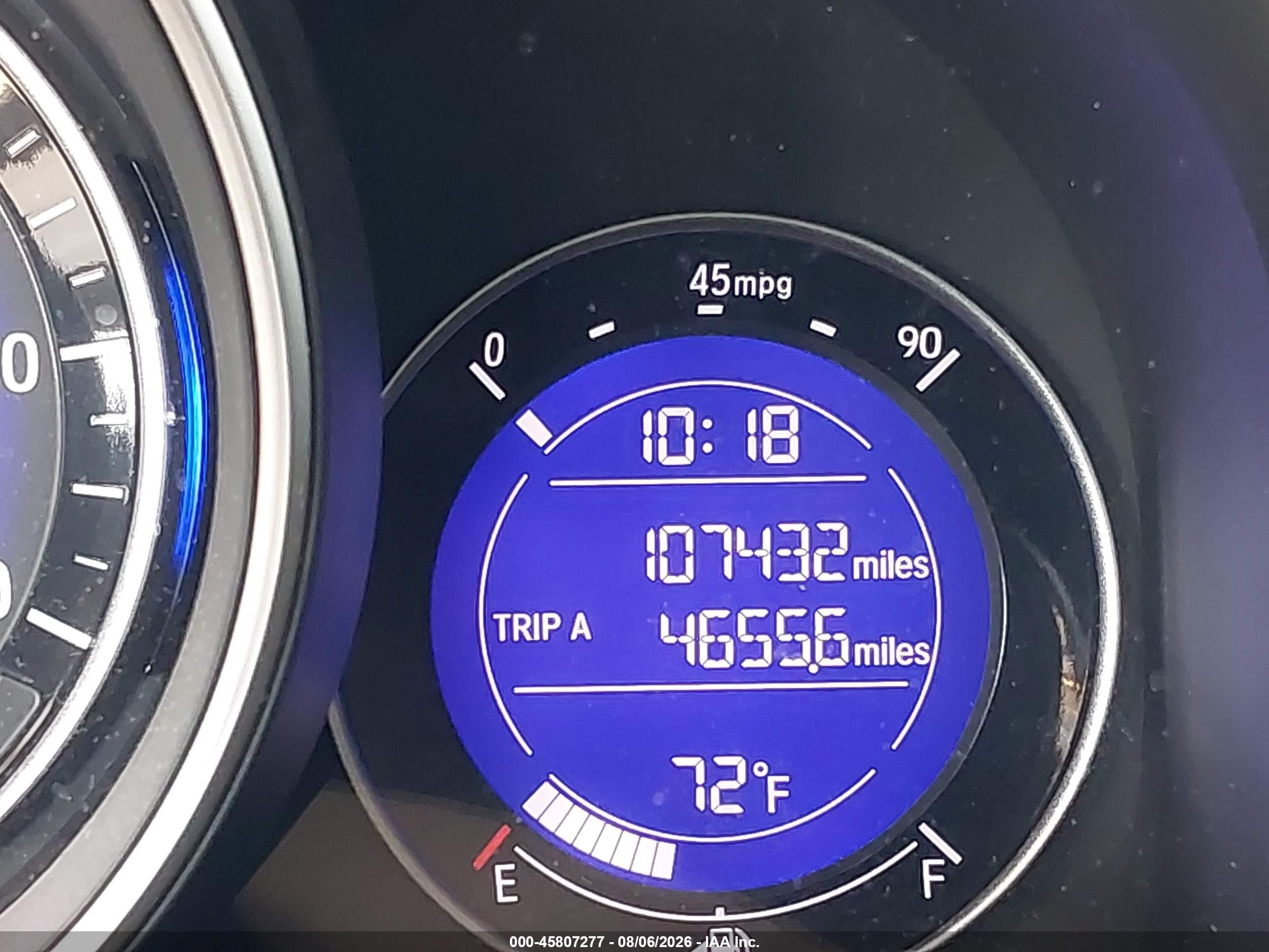 2015 Honda Fit Lx Blue vin: 3HGGK5H50FM779221