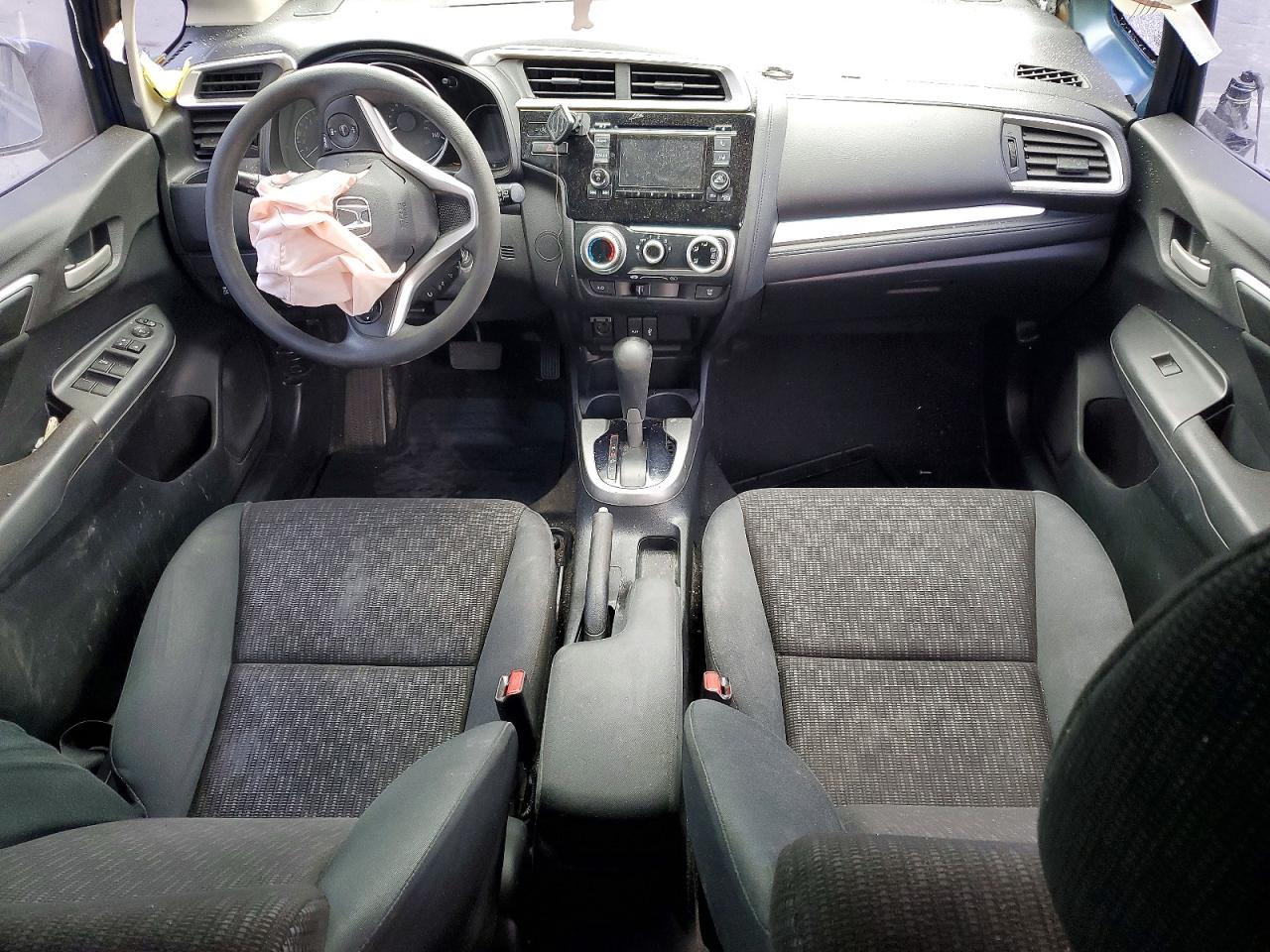 2015 Honda Fit Lx Blue vin: 3HGGK5H51FM778367