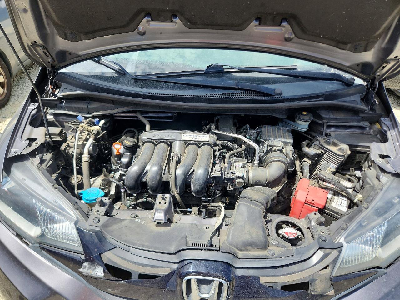 2015 Honda Fit Lx Серый vin: 3HGGK5H51FM784900