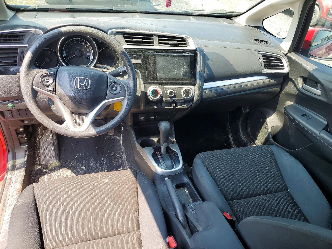 2015 Honda Fit Lx Red vin: 3HGGK5H52FM102123
