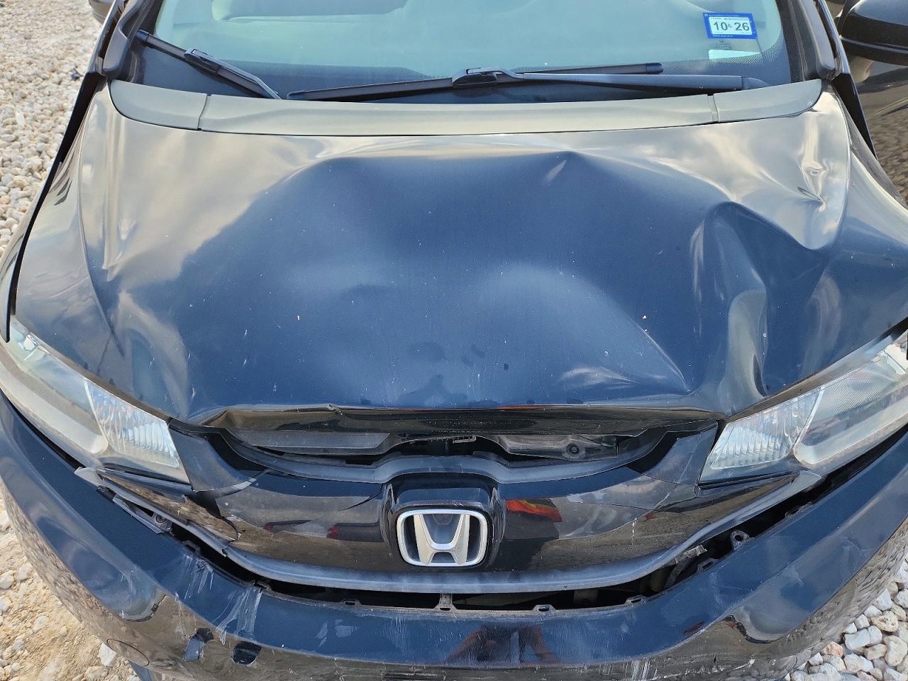 2015 Honda Fit Lx Black vin: 3HGGK5H52FM739223