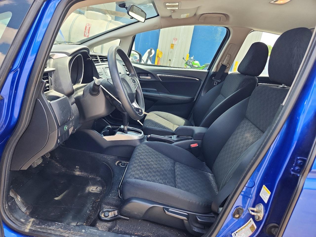 2015 Honda Fit Lx Blue vin: 3HGGK5H52FM758421