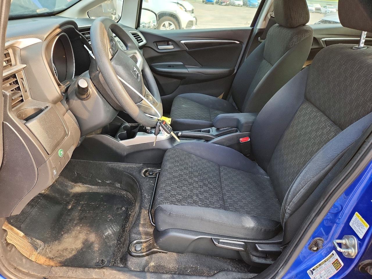 2015 Honda Fit Lx Blue vin: 3HGGK5H52FM786073