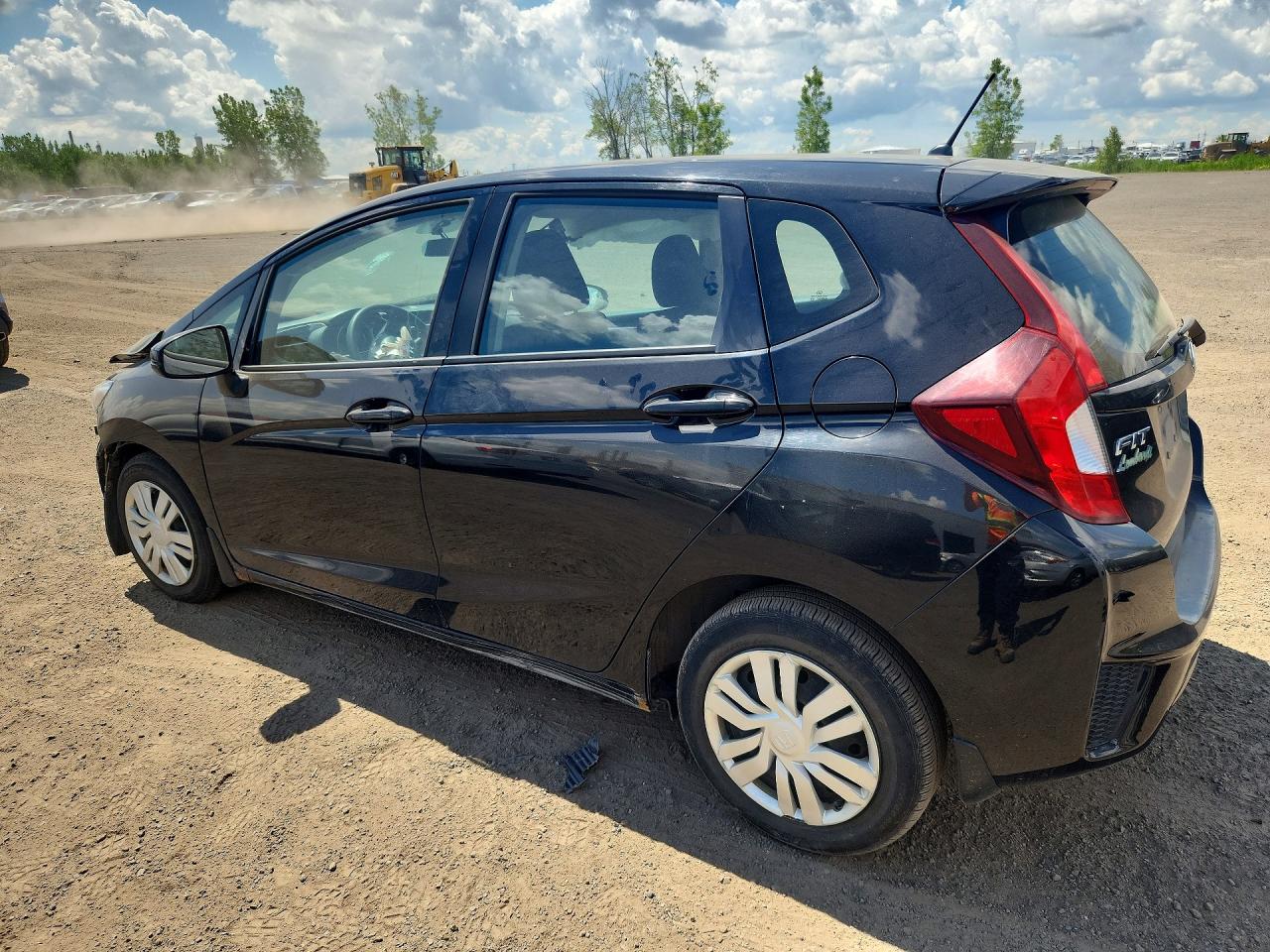 2015 Honda Fit Lx Black vin: 3HGGK5H53FM107797