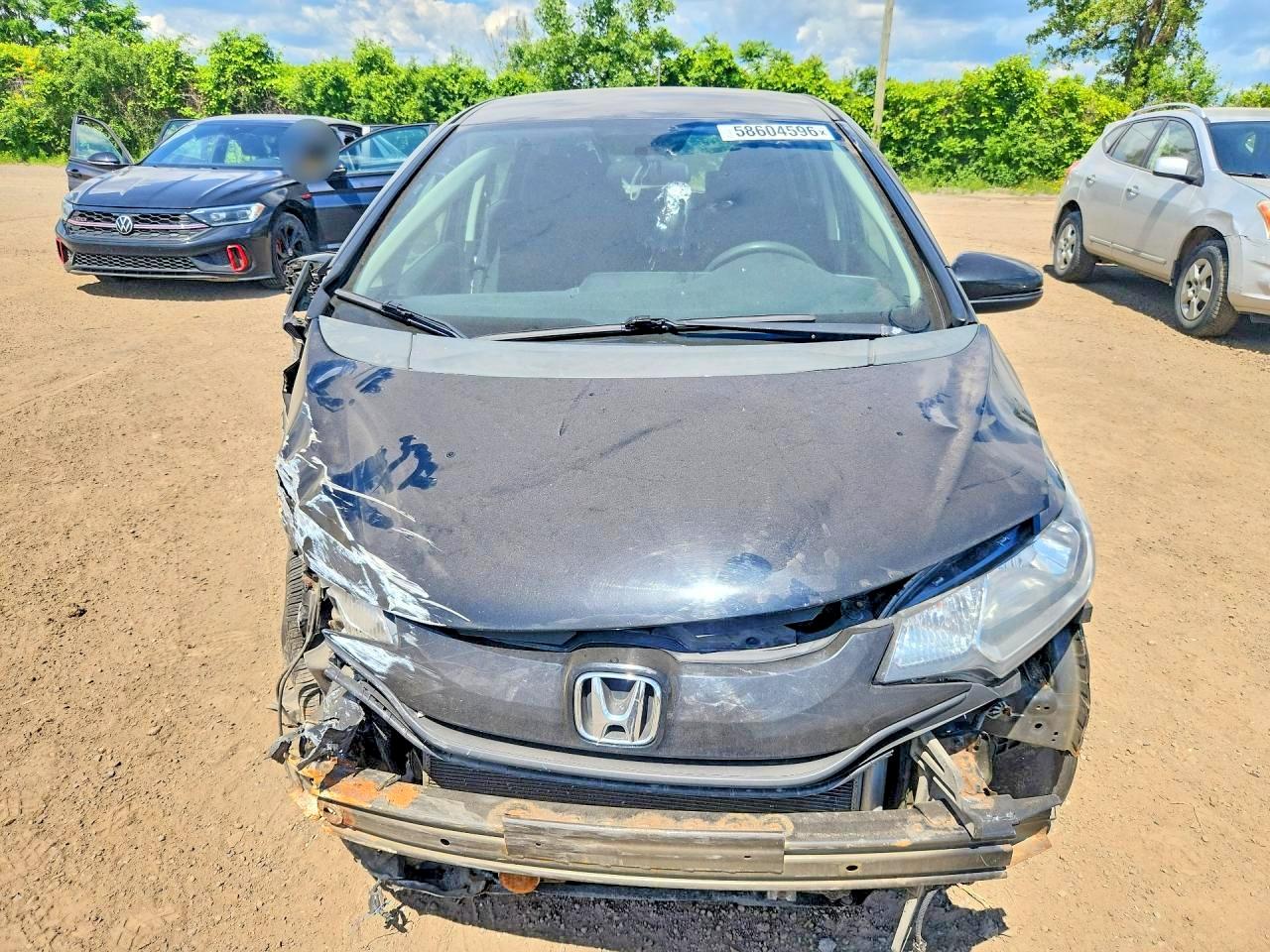 2015 Honda Fit Lx Black vin: 3HGGK5H53FM107797
