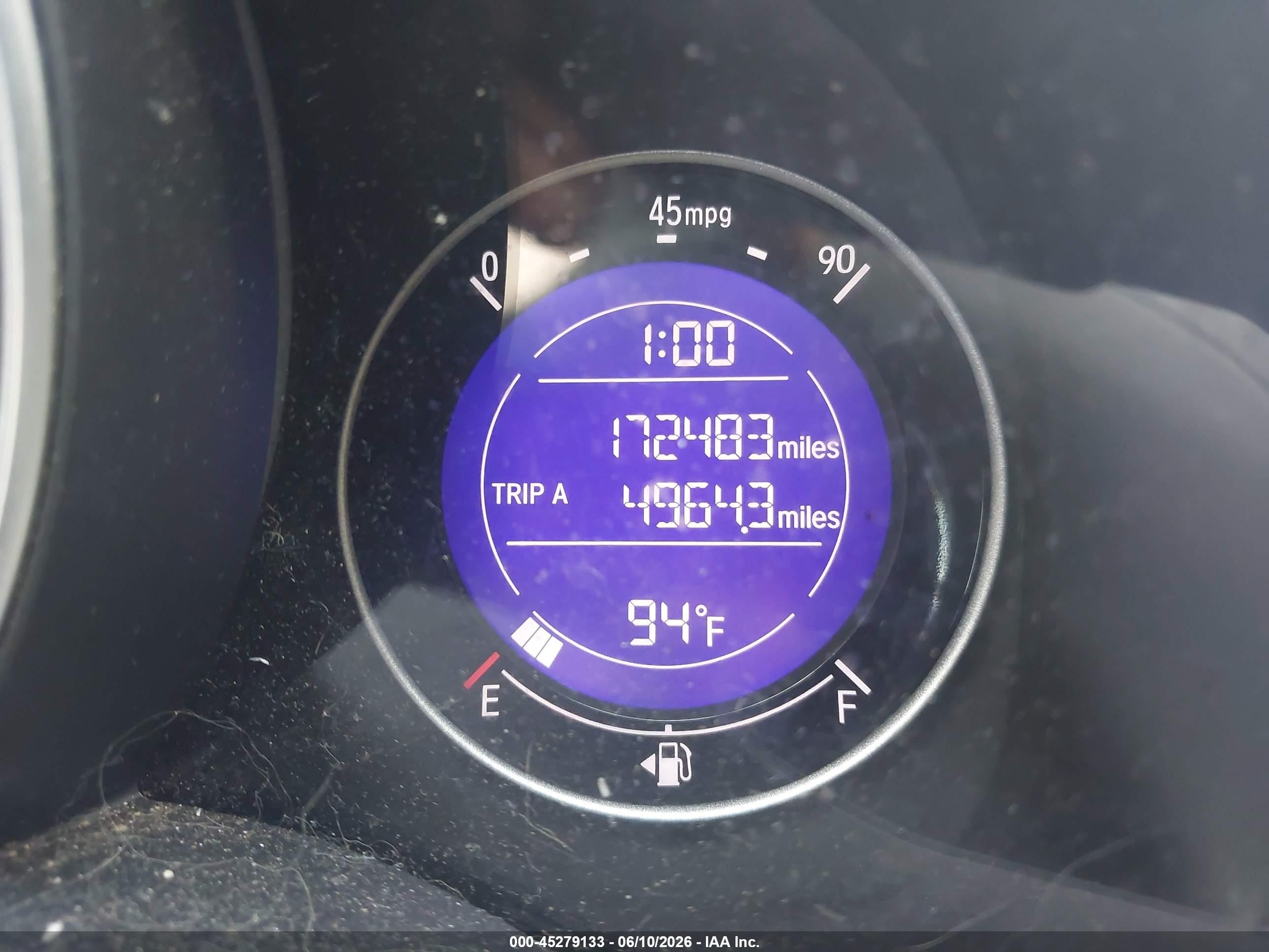 2015 Honda Fit Lx Черный vin: 3HGGK5H53FM744060