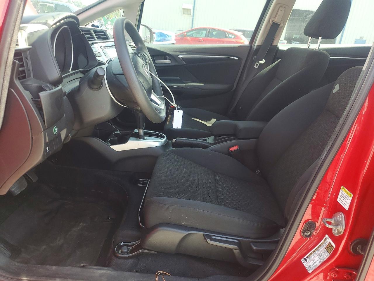 2015 Honda Fit Lx Red vin: 3HGGK5H53FM787751