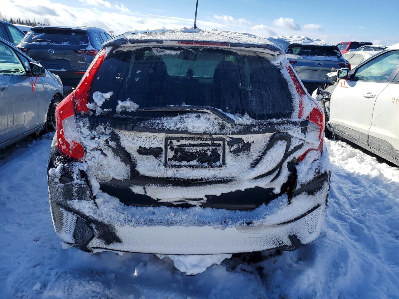 2015 Honda Fit Lx Черный vin: 3HGGK5H54FM106383