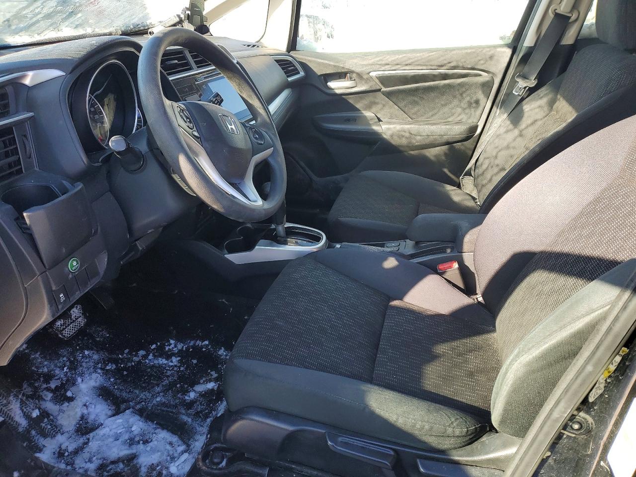 2015 Honda Fit Lx Черный vin: 3HGGK5H54FM106383