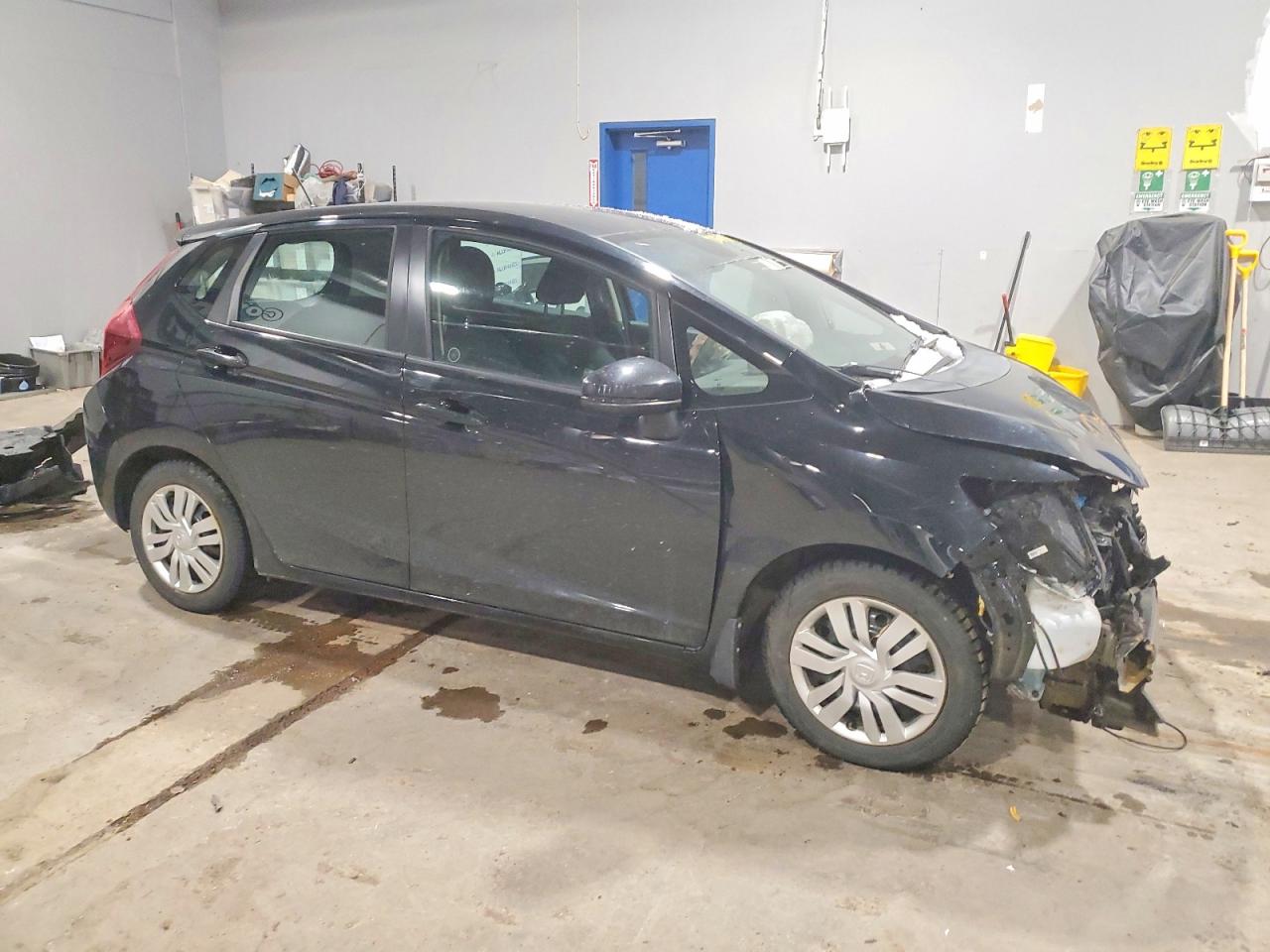 2015 Honda Fit Lx 5dr Черный vin: 3HGGK5H54FM108795