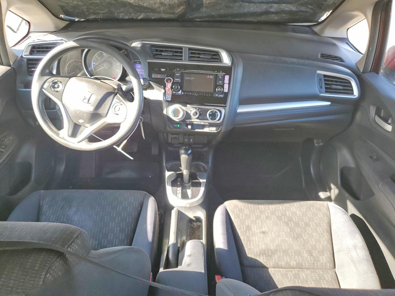 2015 Honda Fit Lx Red vin: 3HGGK5H54FM723668