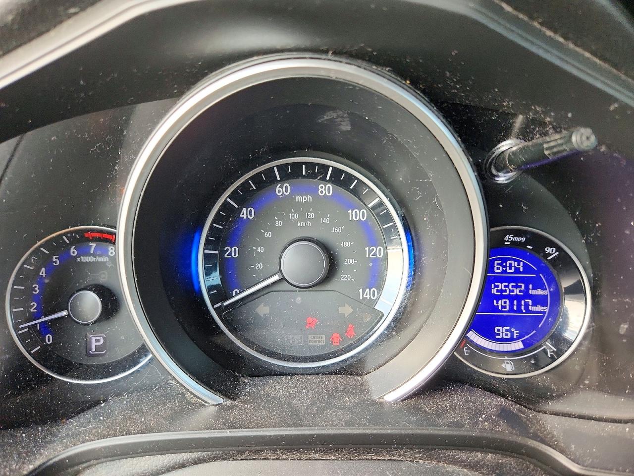 2015 Honda Fit Lx Red vin: 3HGGK5H54FM744620