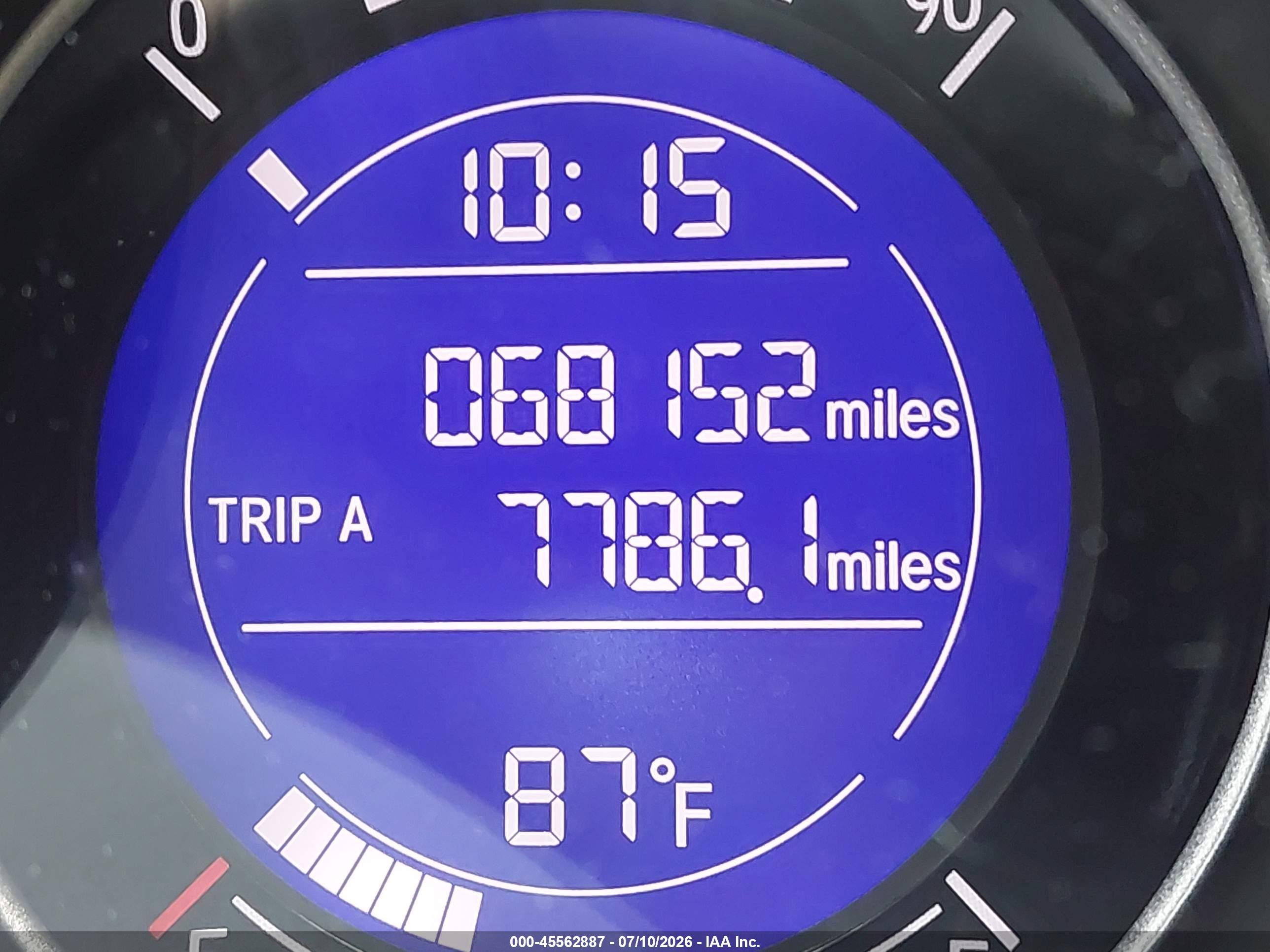 2015 Honda Fit Lx Синий vin: 3HGGK5H55FM735389