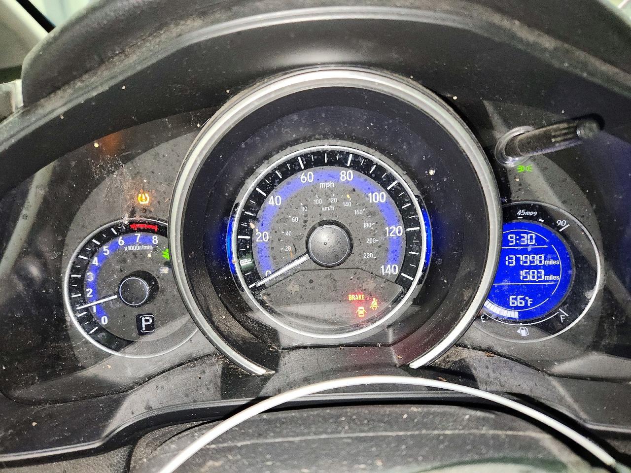 2015 Honda Fit Lx Blue vin: 3HGGK5H55FM786696