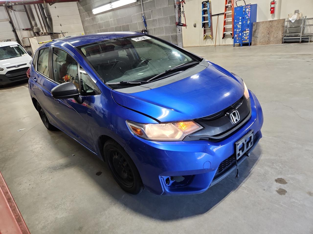 2015 Honda Fit Lx Blue vin: 3HGGK5H55FM786696 Damage: Right Front Door, Dent(S) W/ Paint Dmg, 3 To 4 Inches