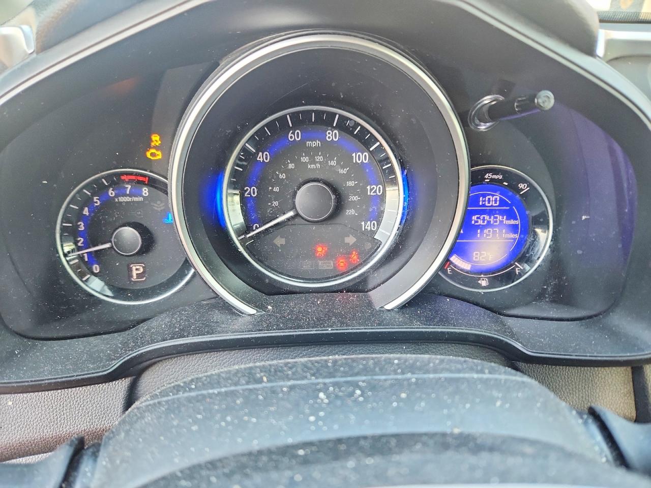 2015 Honda Fit Lx Blue vin: 3HGGK5H56FM771849