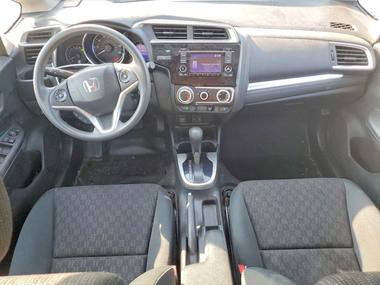 2015 Honda Fit Lx Silver vin: 3HGGK5H57FM726676