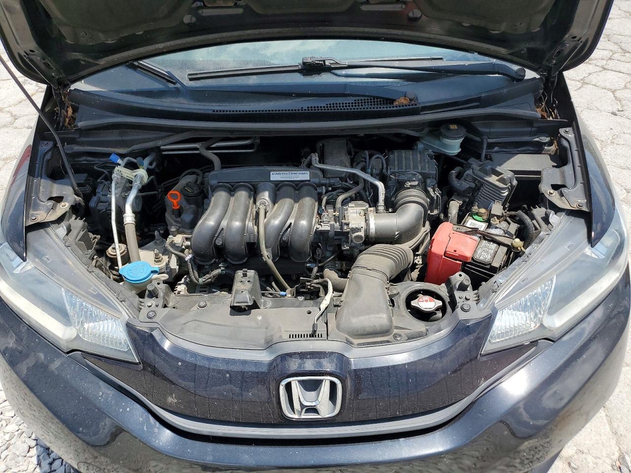 2015 Honda Fit Lx Black vin: 3HGGK5H57FM761492