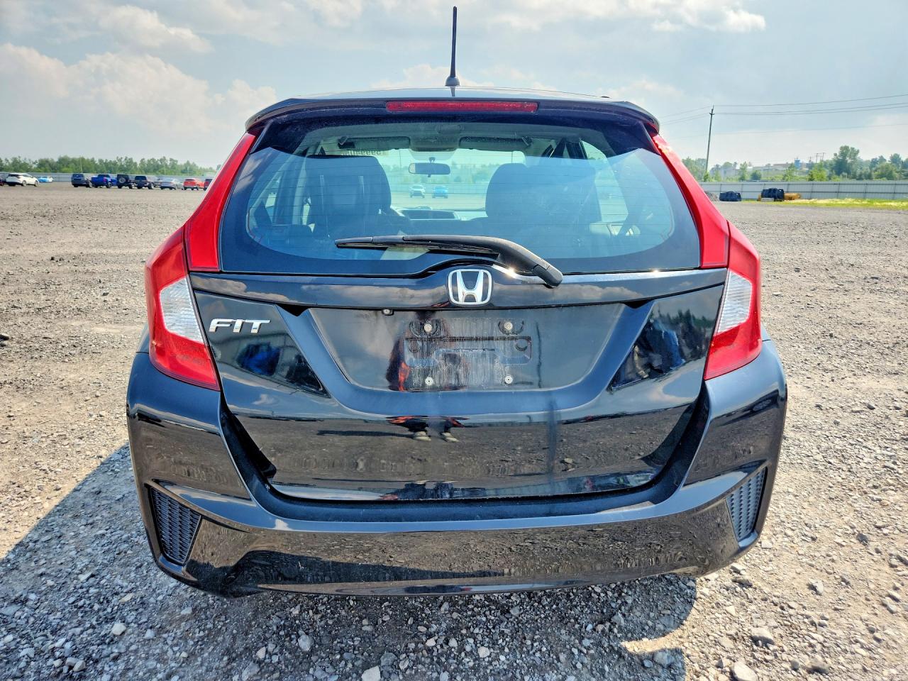 2015 Honda Fit Lx Black vin: 3HGGK5H59FM111093