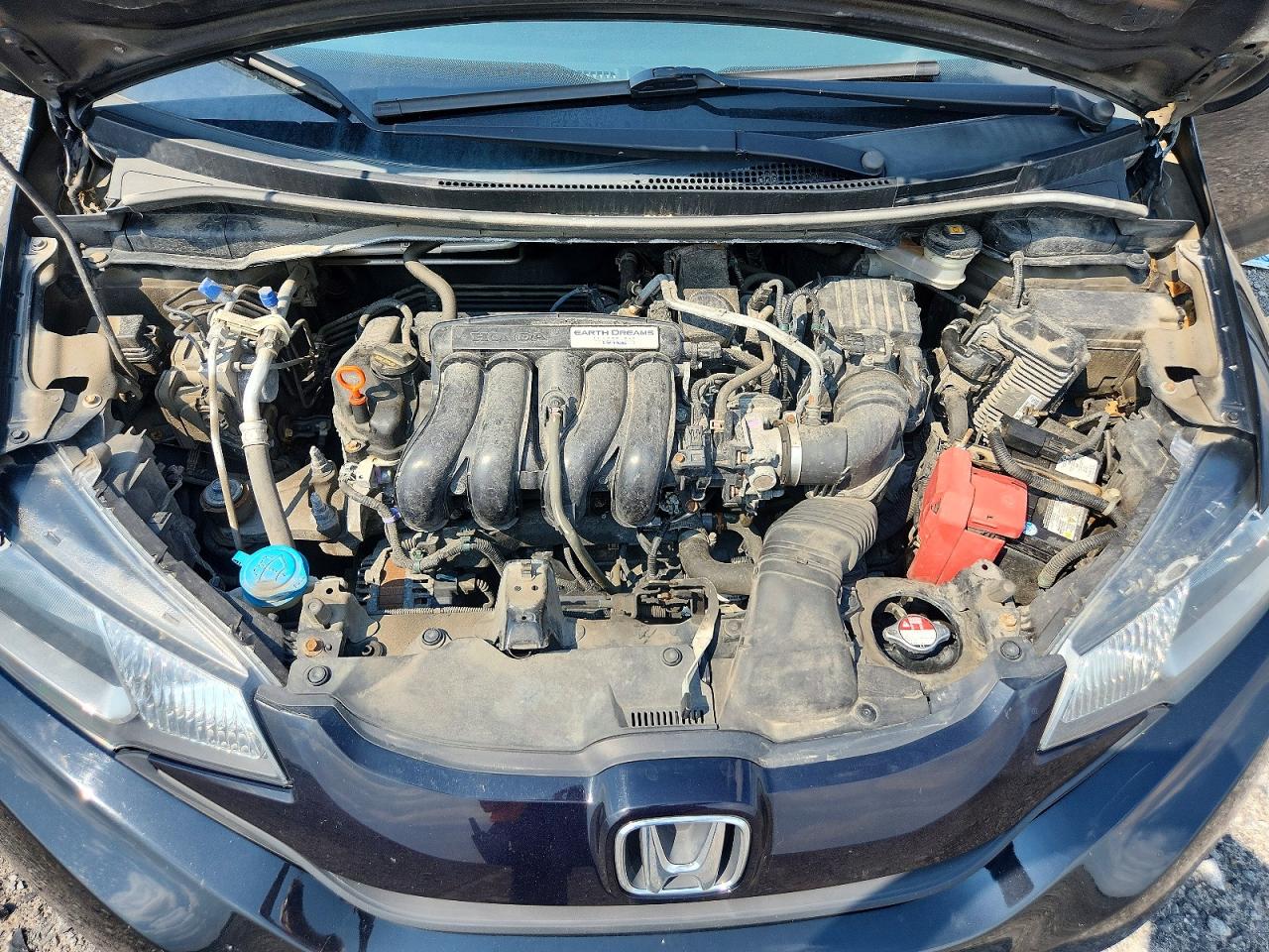 2015 Honda Fit Lx Black vin: 3HGGK5H59FM111093