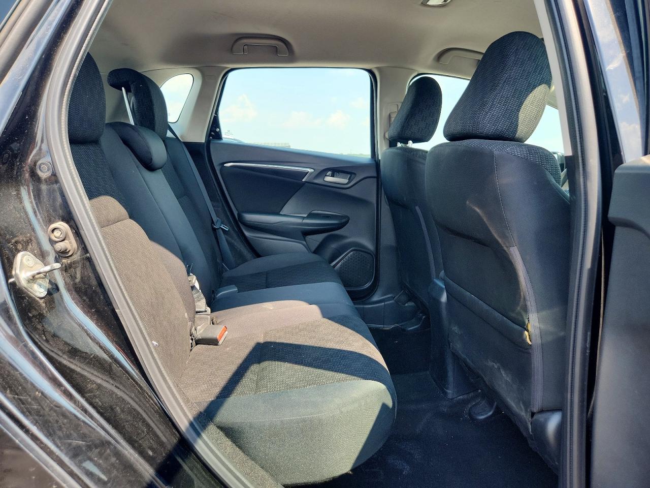 2015 Honda Fit Lx Black vin: 3HGGK5H59FM111093