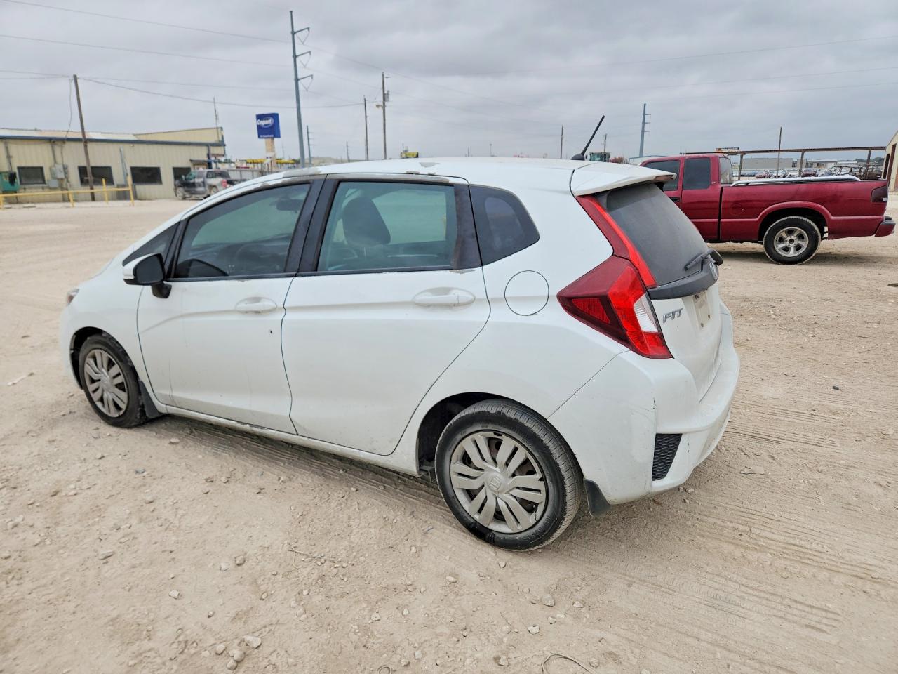 2015 Honda Fit Lx Белый vin: 3HGGK5H59FM722922