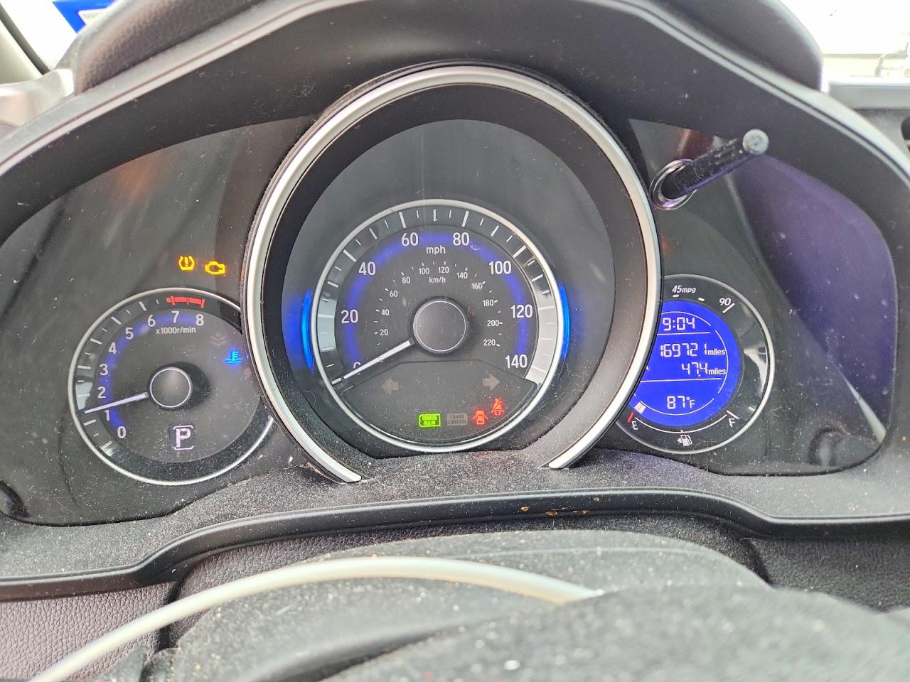 2015 Honda Fit Lx Белый vin: 3HGGK5H59FM722922