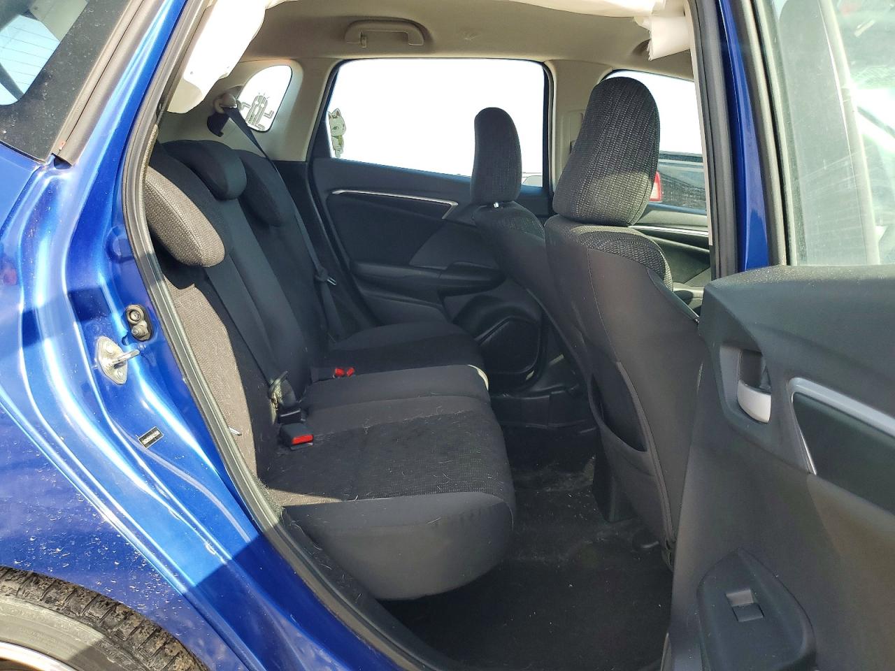 2015 Honda Fit Lx Blue vin: 3HGGK5H59FM725500
