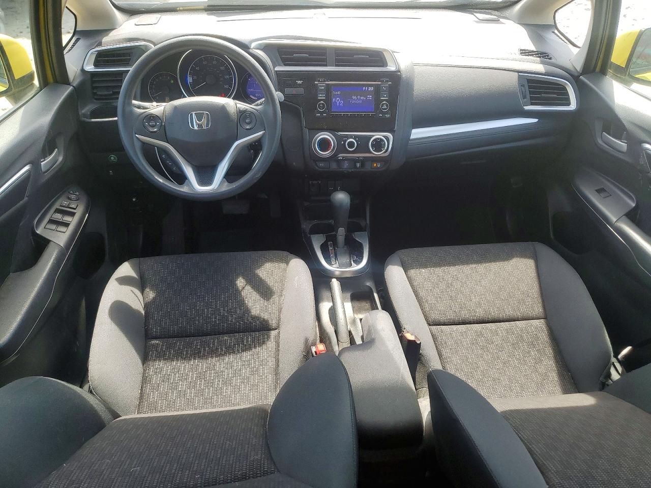 2015 Honda Fit Lx Yellow vin: 3HGGK5H59FM778262