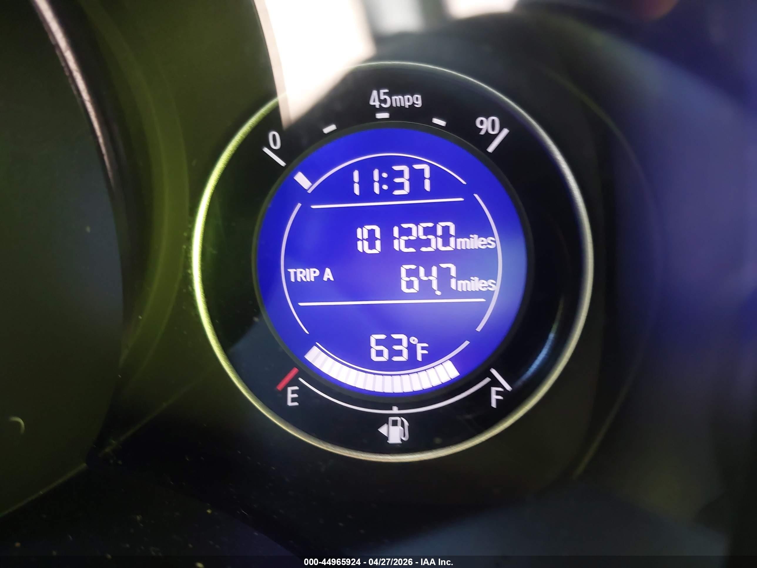 2015 Honda Fit Lx Серый vin: 3HGGK5H5XFM760434