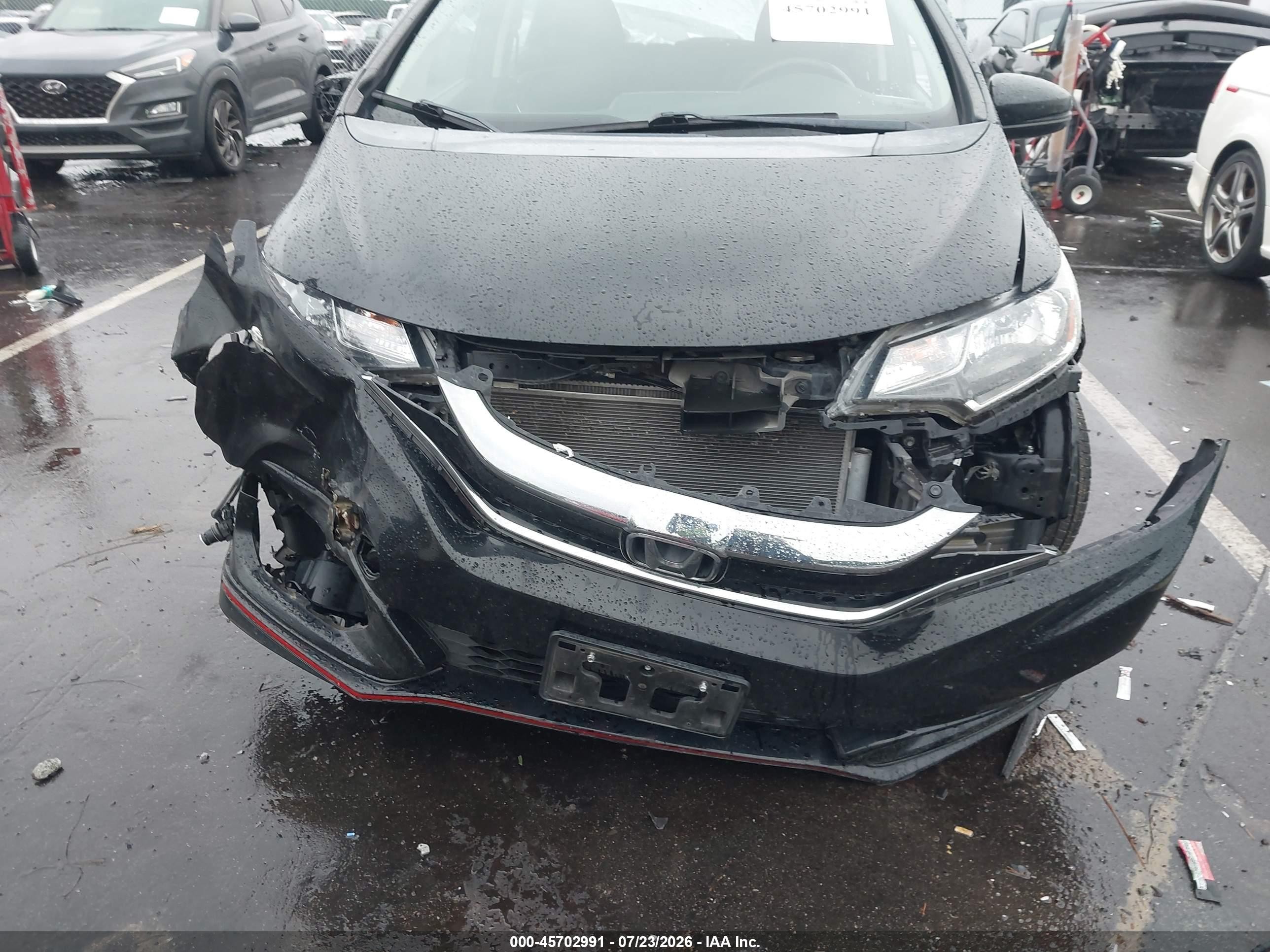 2018 Honda Fit Sport Black vin: 3HGGK5H60JM706612