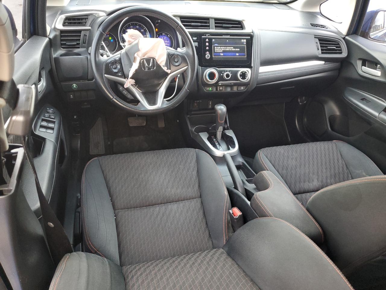 2018 Honda Fit Sport Blue vin: 3HGGK5H60JM730733