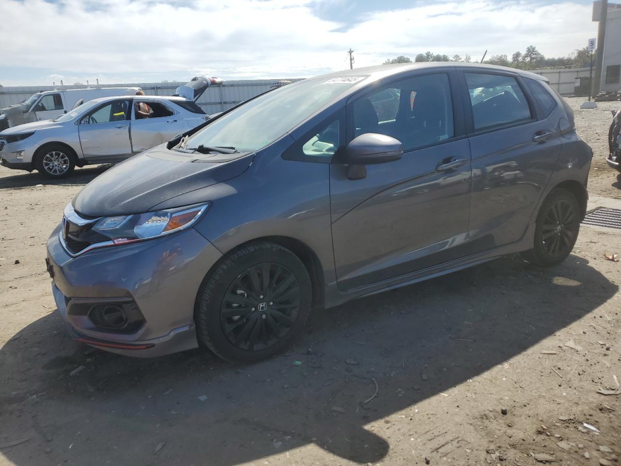 2020 Honda Fit Sport Charcoal vin: 3HGGK5H60LM731433