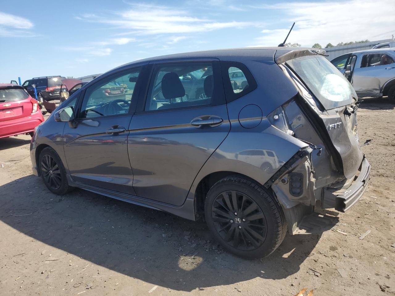 2020 Honda Fit Sport Charcoal vin: 3HGGK5H60LM731433