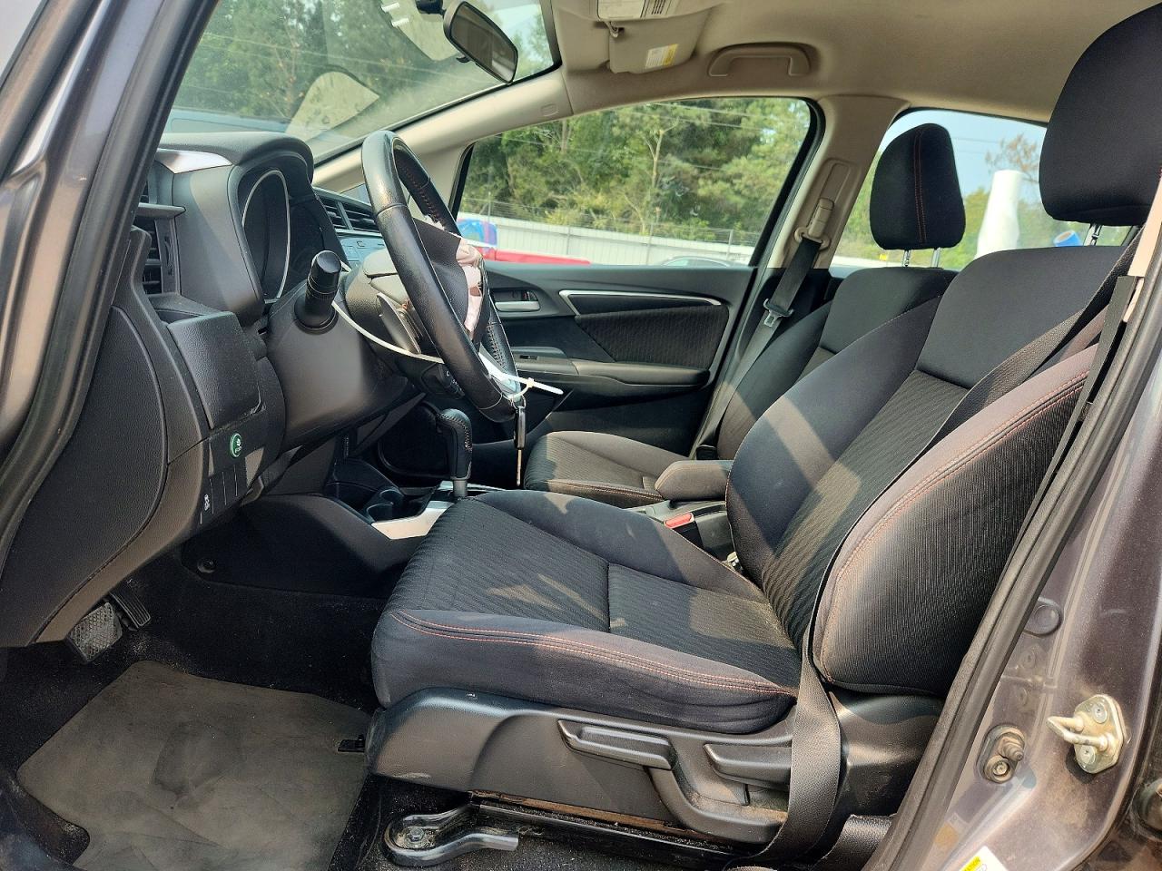 2018 Honda Fit Sport Gray vin: 3HGGK5H67JM710415