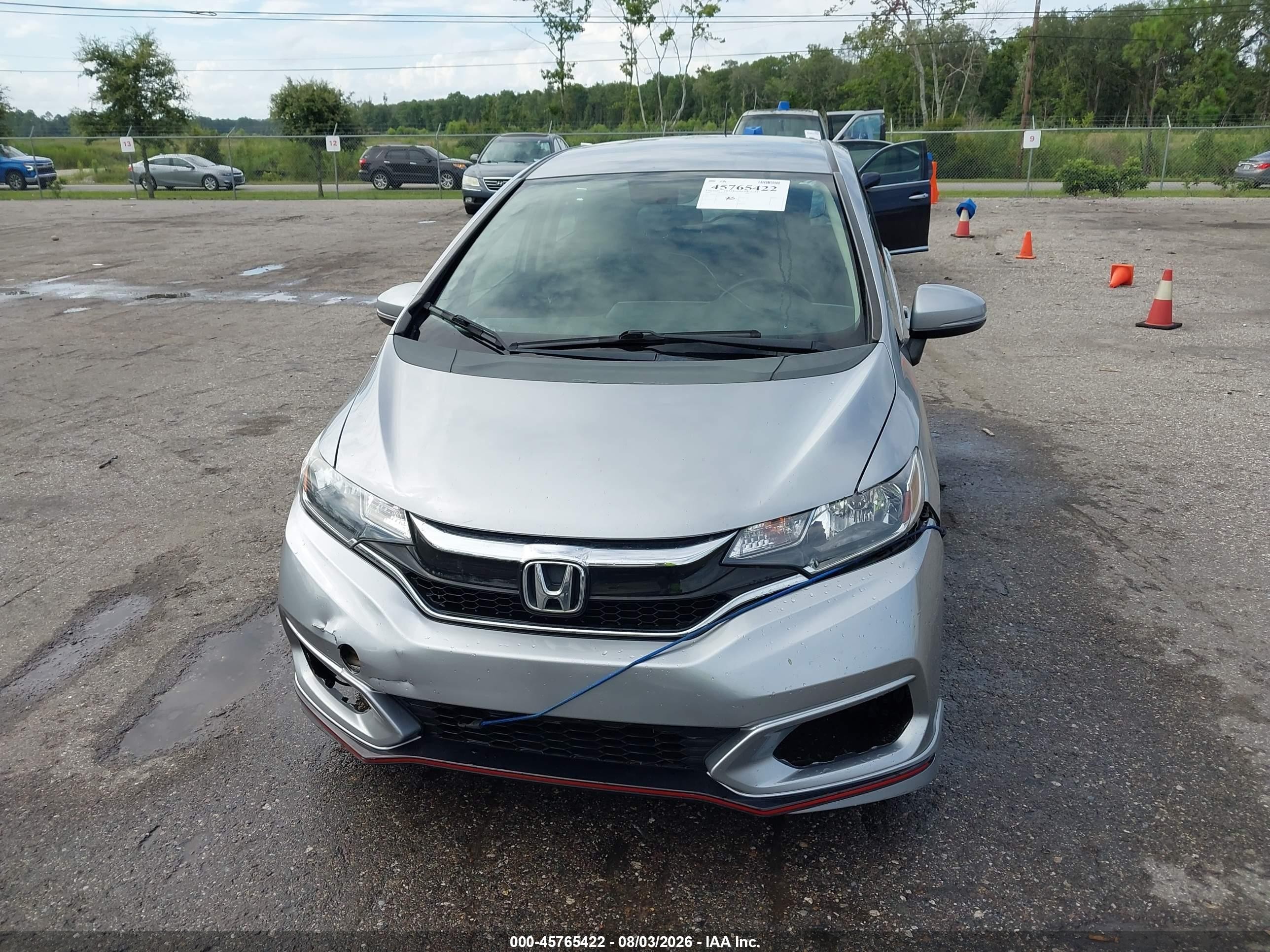 2020 Honda Fit Sport Gray vin: 3HGGK5H67LM702768
