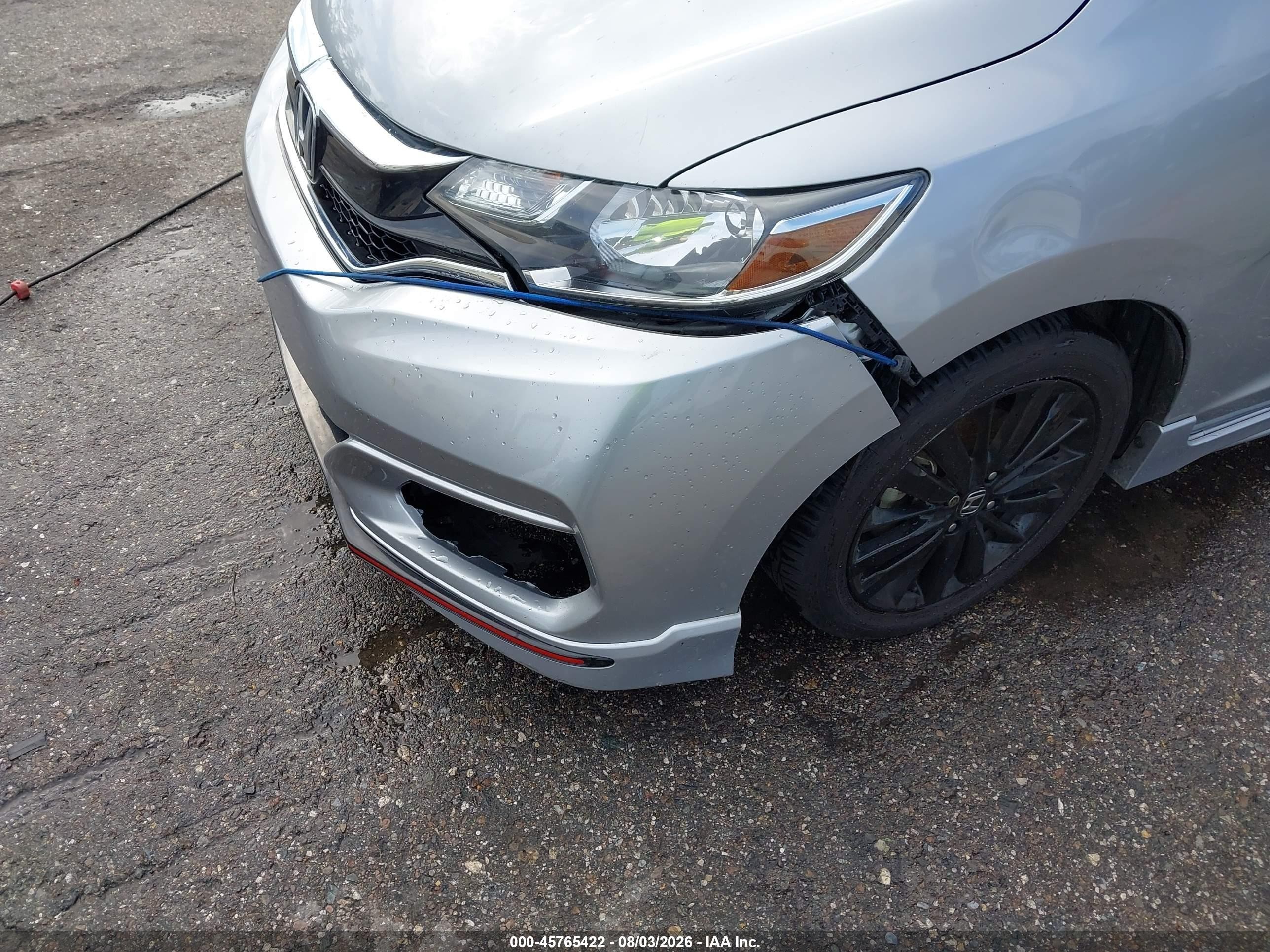 2020 Honda Fit Sport Gray vin: 3HGGK5H67LM702768