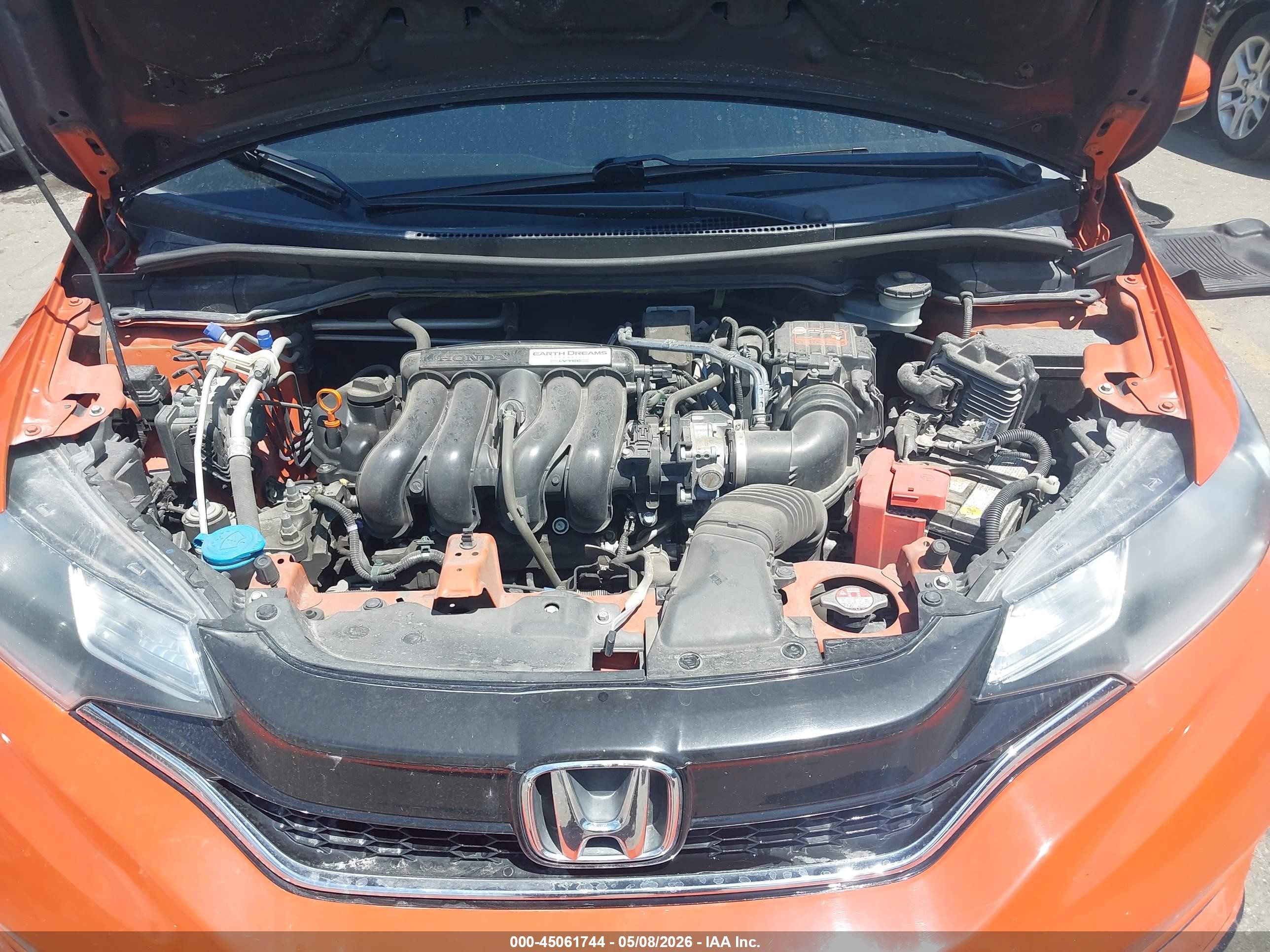2018 Honda Fit Sport Оранжевый vin: 3HGGK5H69JM708293