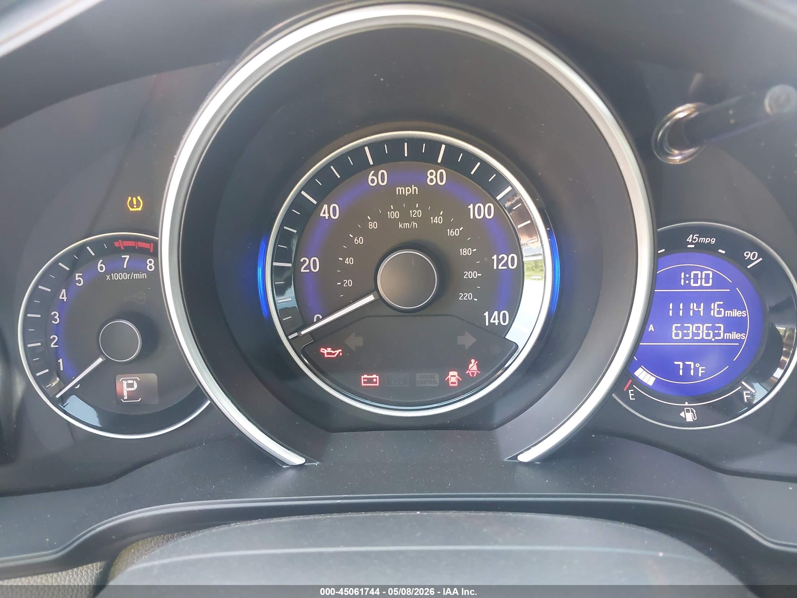 2018 Honda Fit Sport Оранжевый vin: 3HGGK5H69JM708293