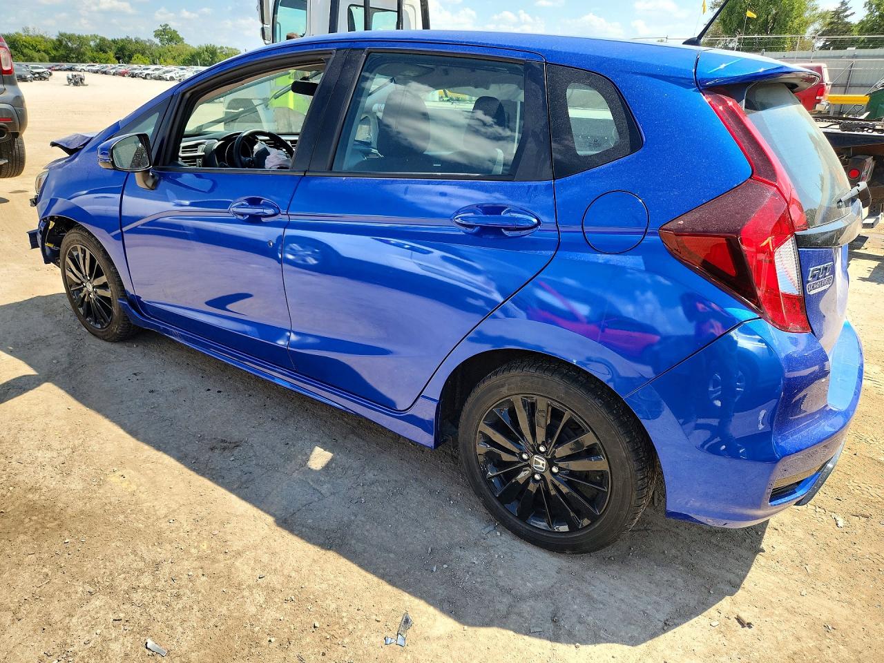 2020 Honda Fit Sport Синий vin: 3HGGK5H69LM711746