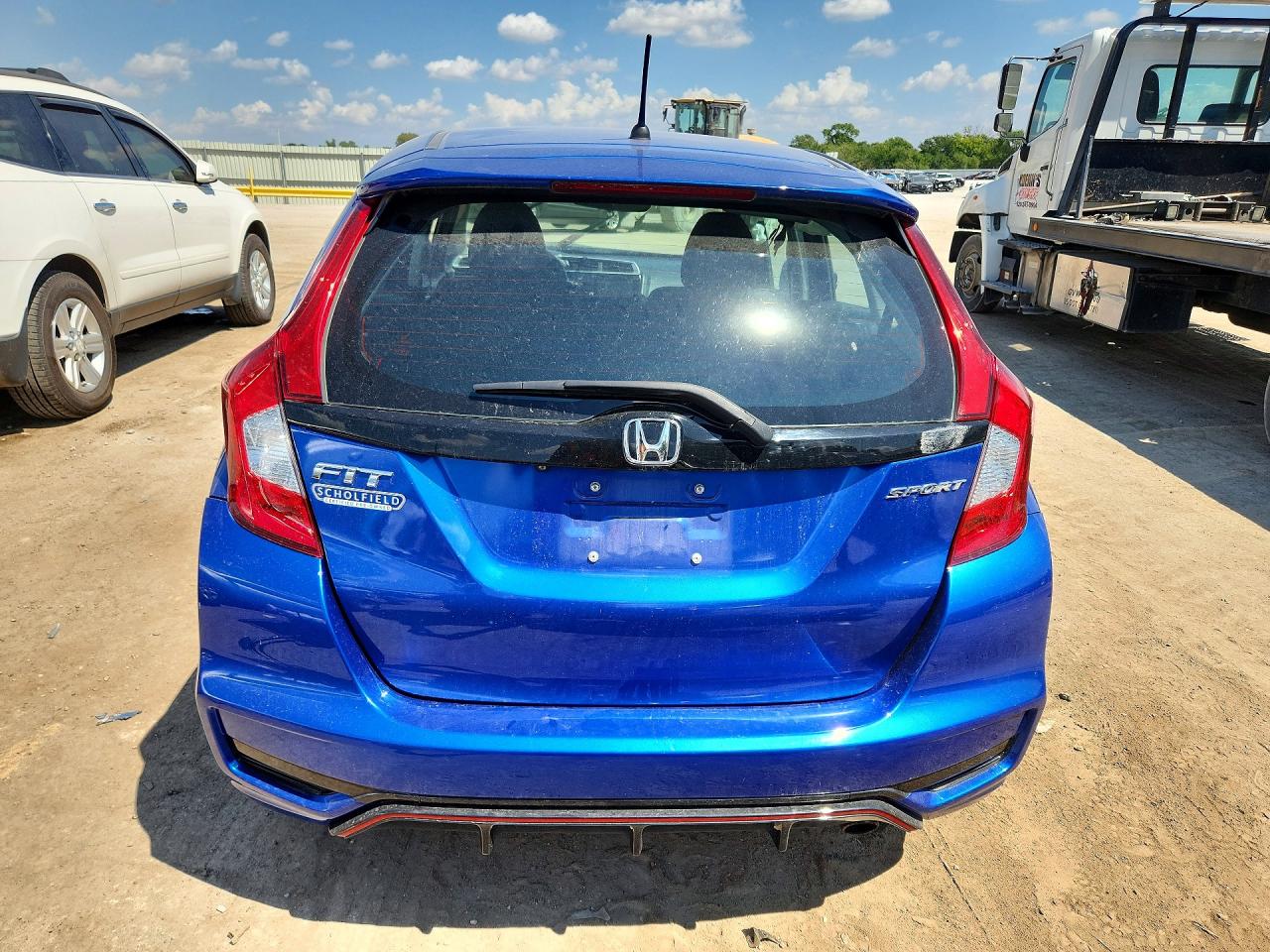 2020 Honda Fit Sport Синий vin: 3HGGK5H69LM711746