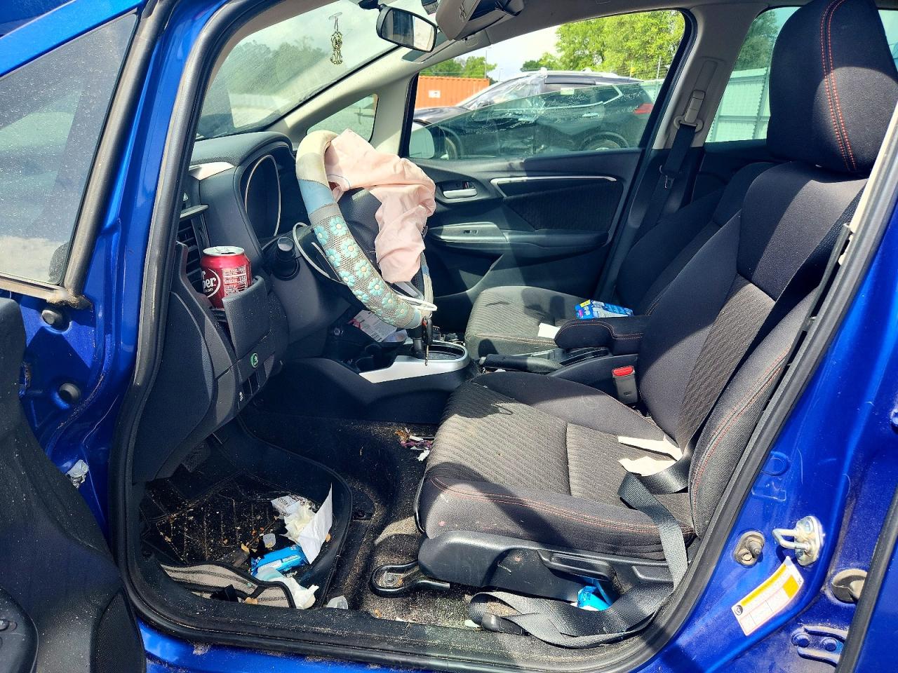 2018 Honda Fit Sport Blue vin: 3HGGK5H6XJM701711