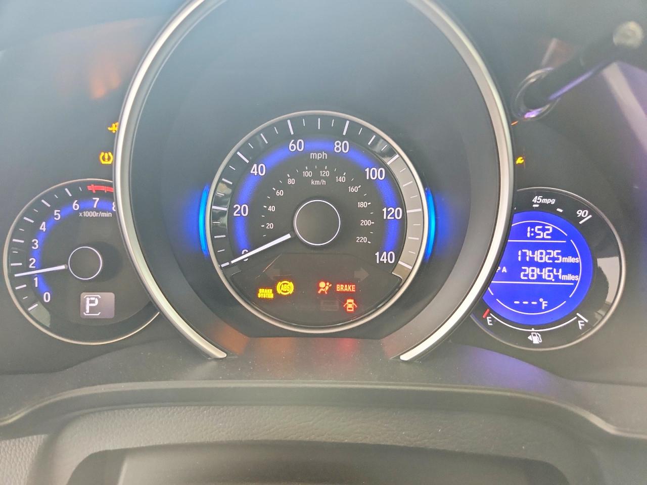 2017 Honda Fit Ex Blue vin: 3HGGK5H73HM713377