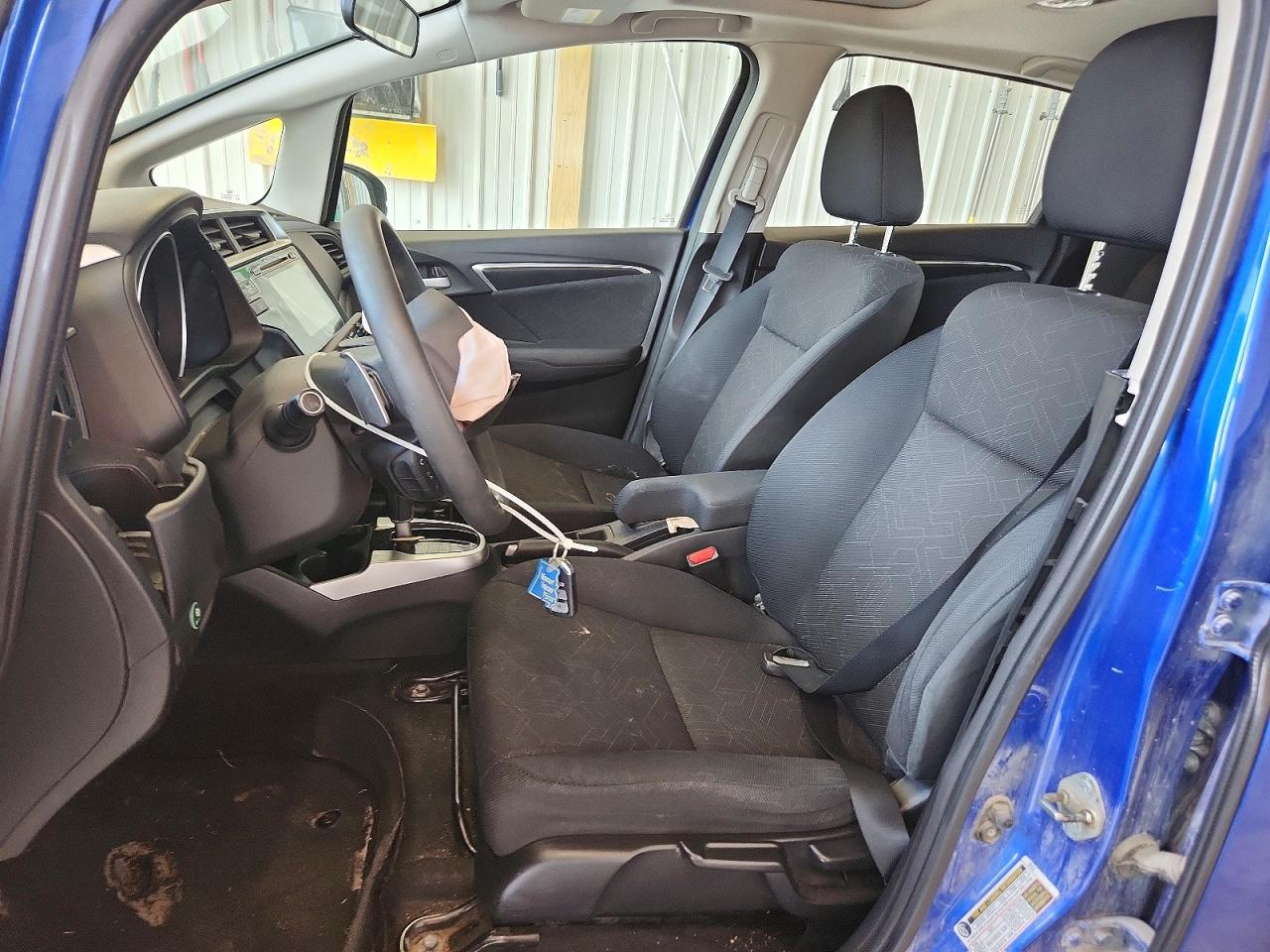 2017 Honda Fit Ex Blue vin: 3HGGK5H73HM713377